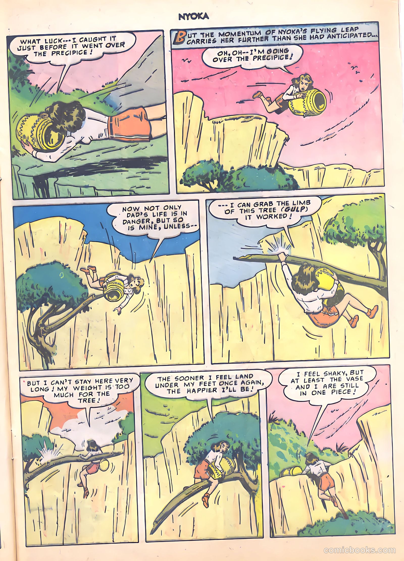 Nyoka the Jungle Girl #41 — page 17 of 52