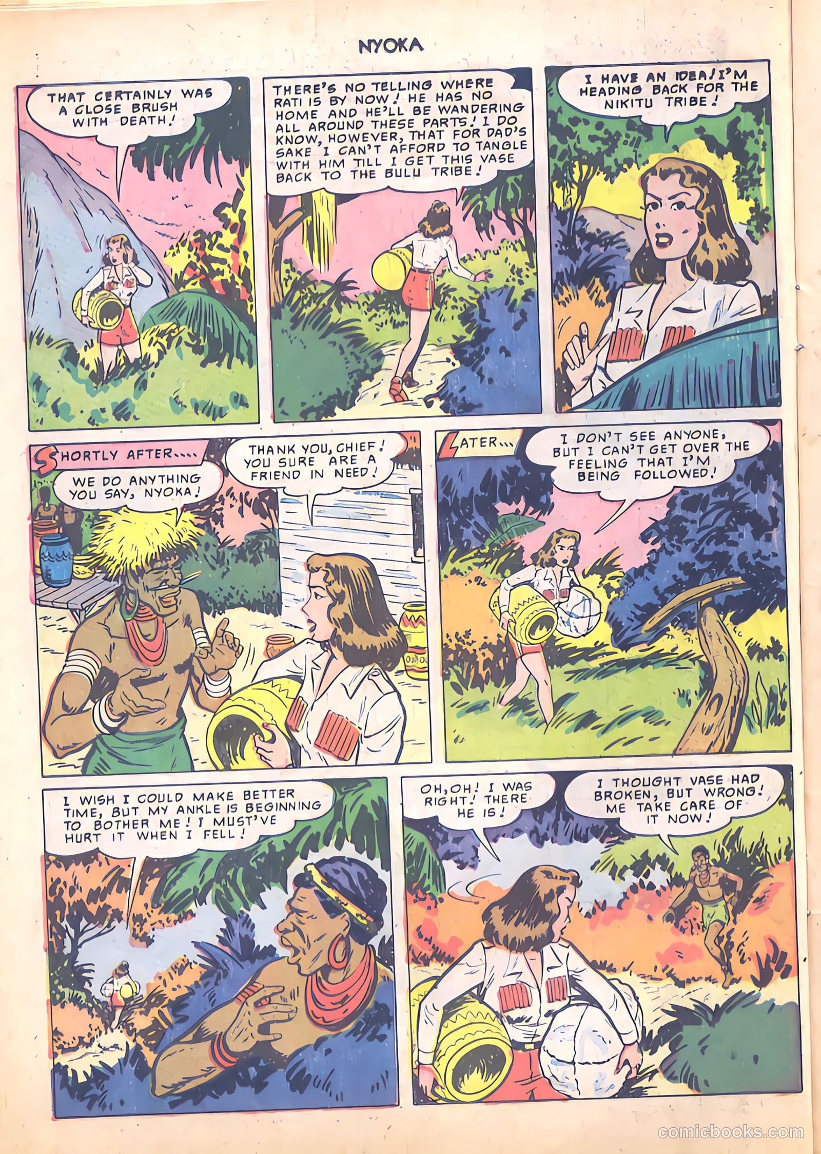 Nyoka the Jungle Girl #41 — page 18 of 52