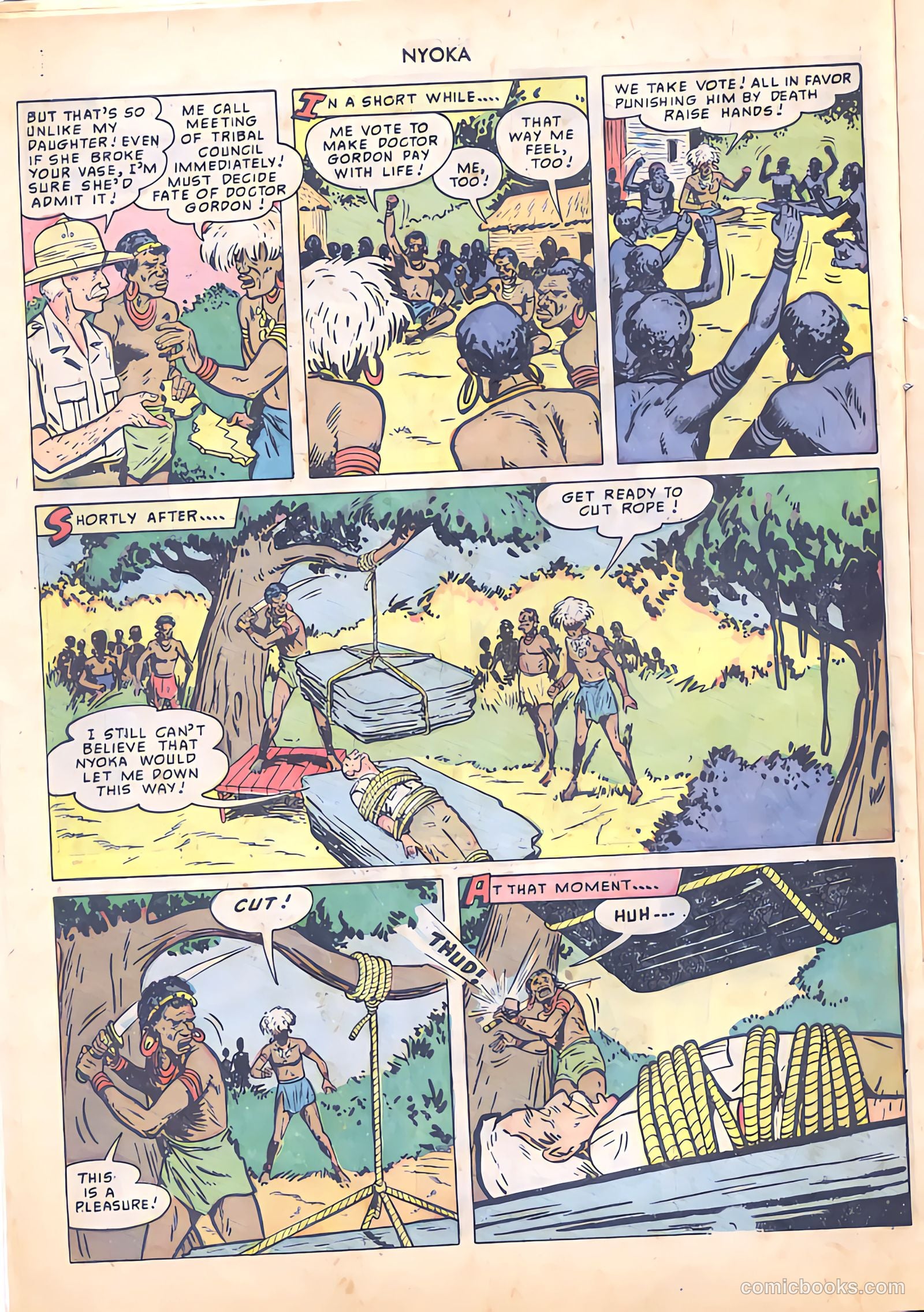 Nyoka the Jungle Girl #41 — page 20 of 52