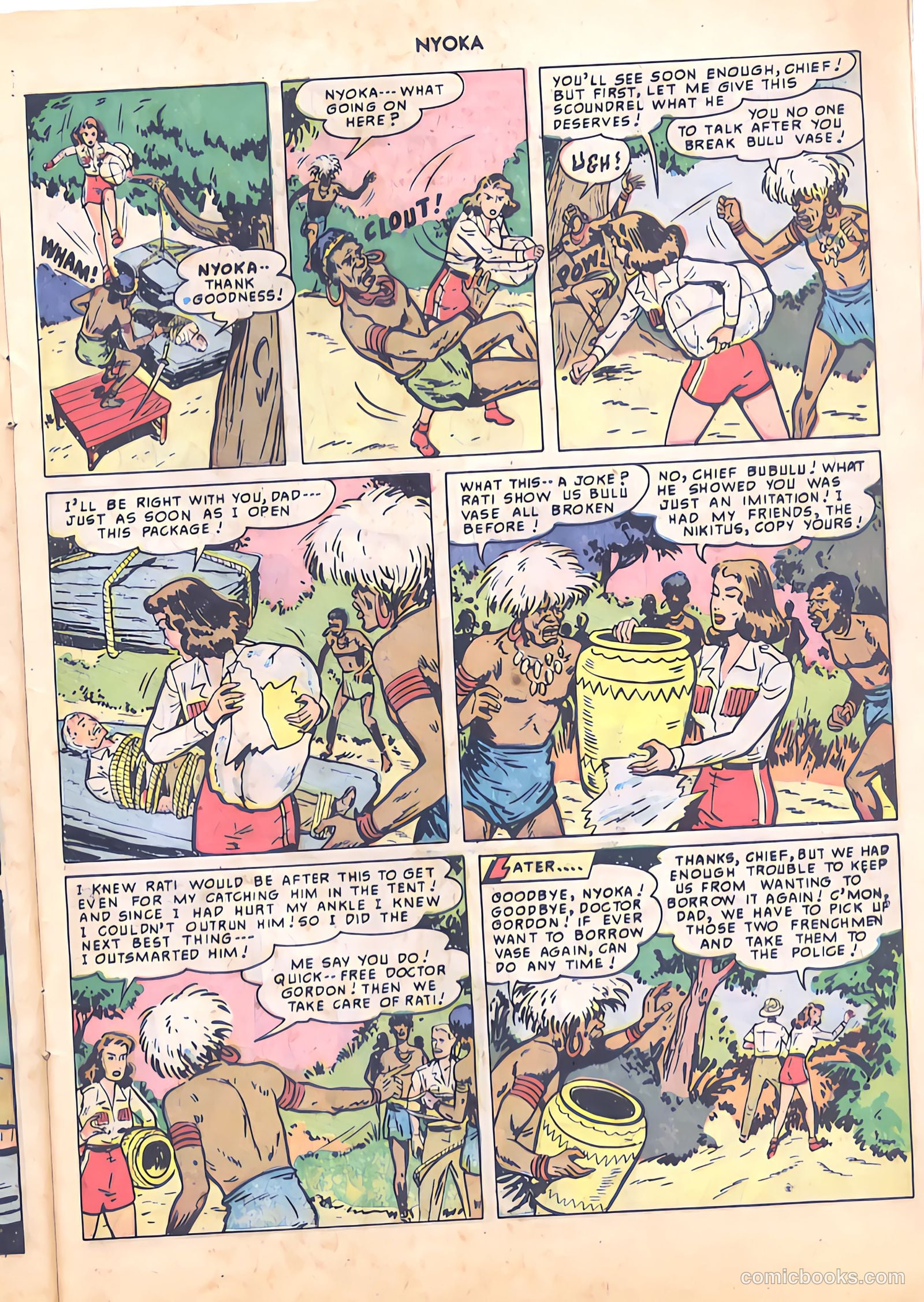 Nyoka the Jungle Girl #41 — page 21 of 52