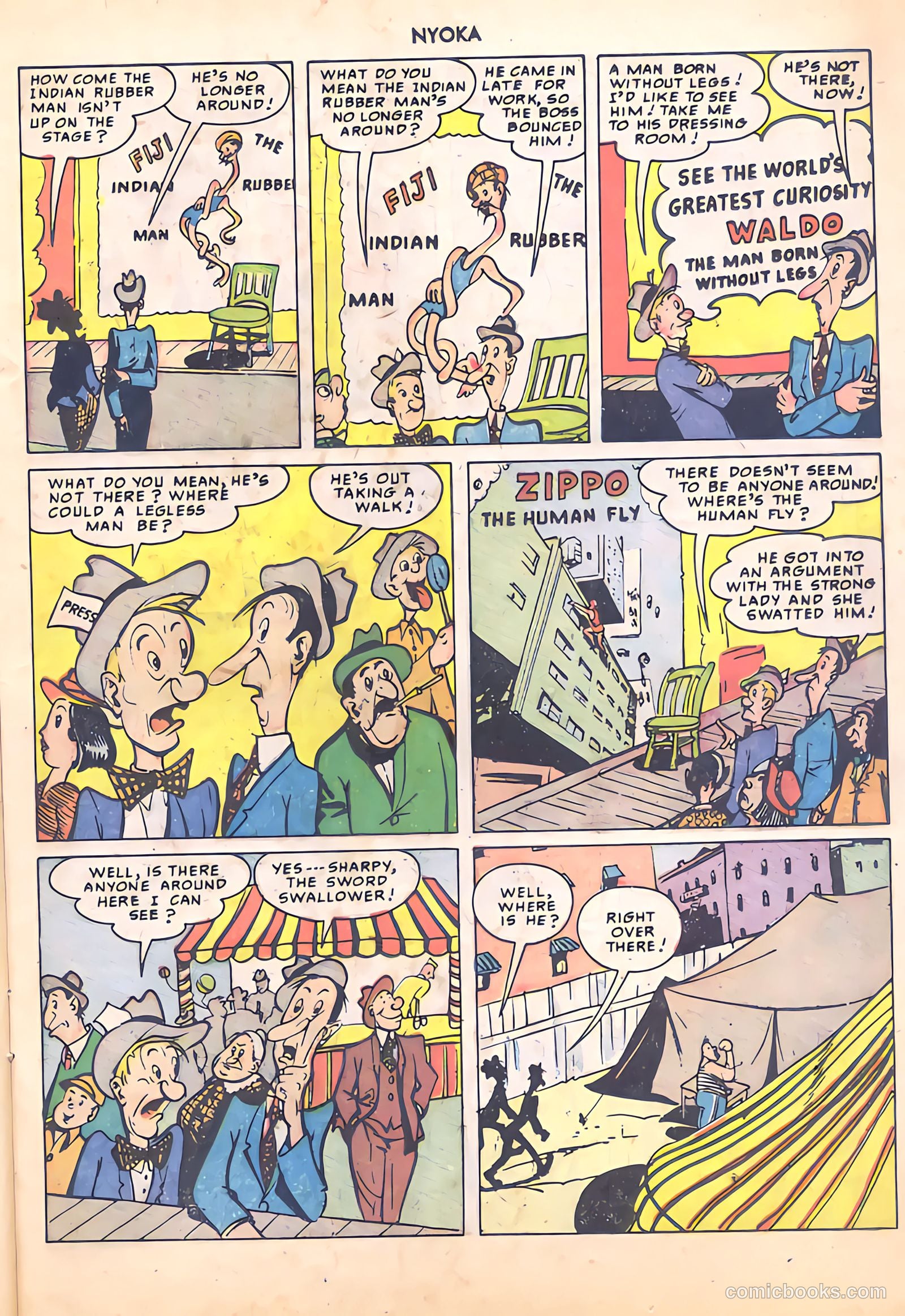 Nyoka the Jungle Girl #41 — page 23 of 52