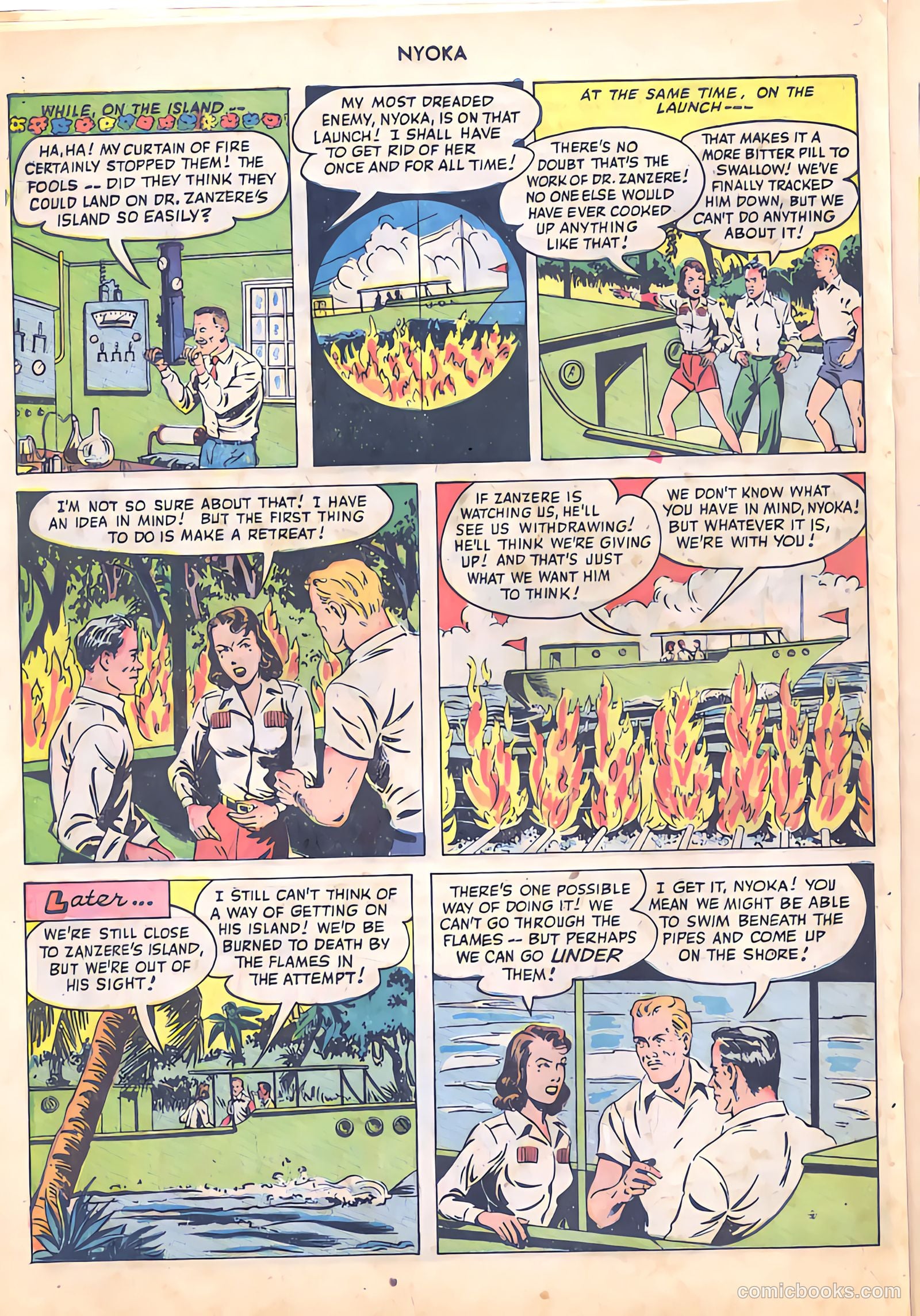 Nyoka the Jungle Girl #41 — page 28 of 52