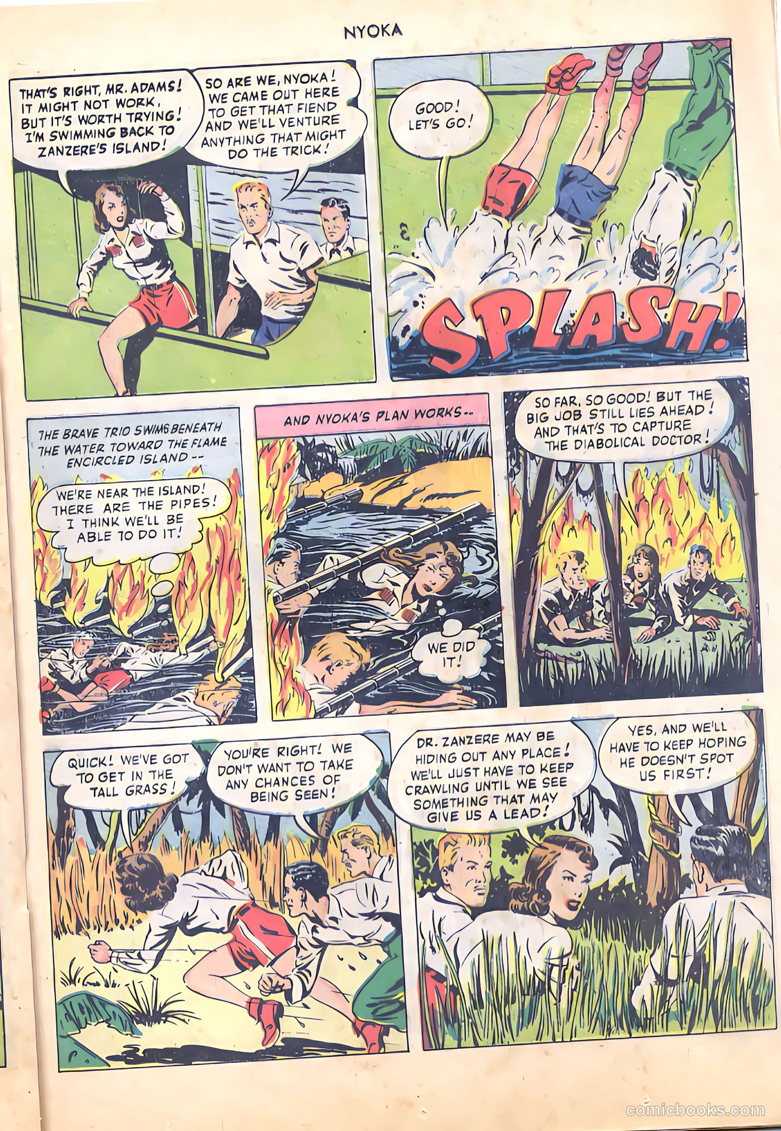Nyoka the Jungle Girl #41 — page 29 of 52
