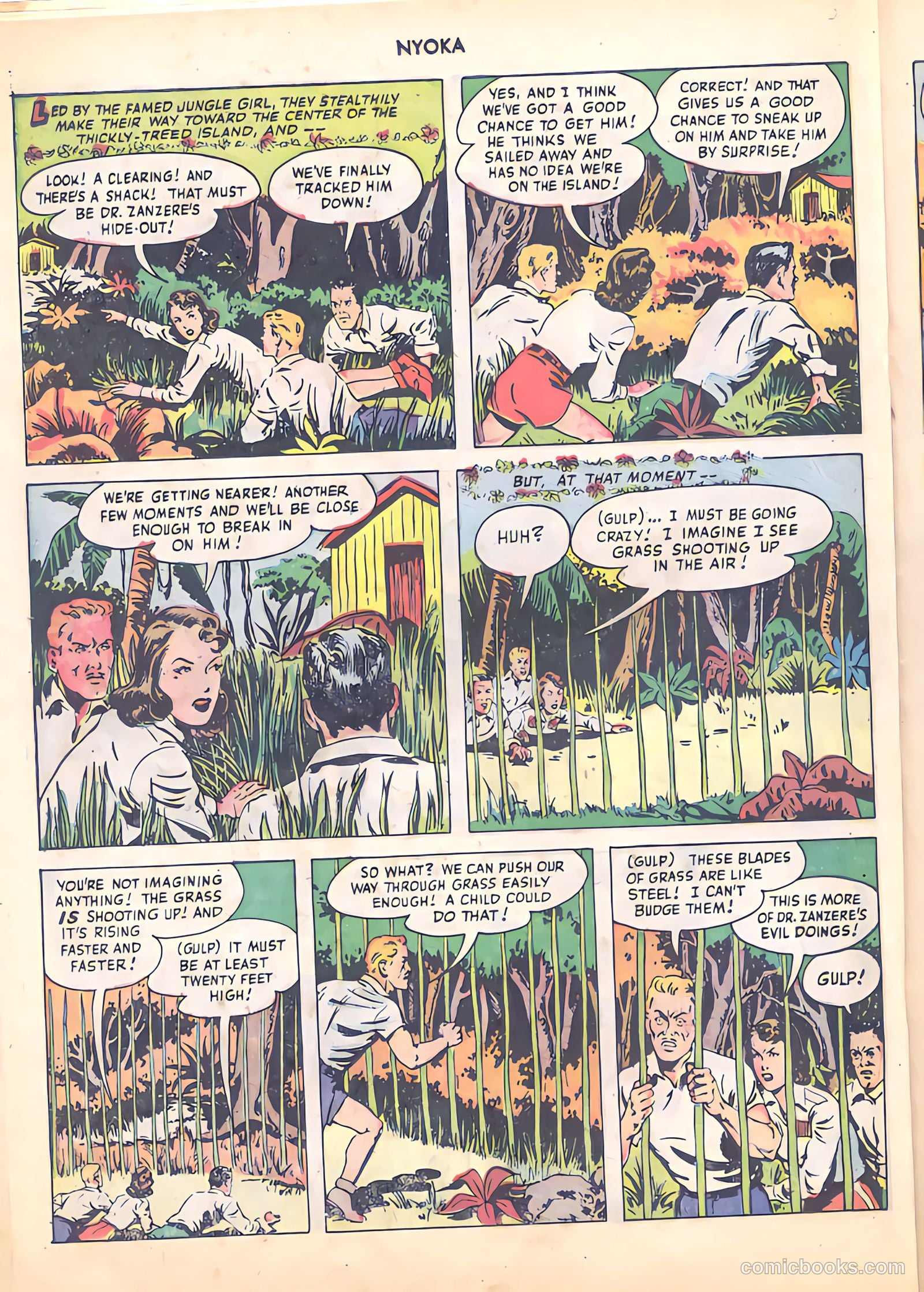 Nyoka the Jungle Girl #41 — page 30 of 52