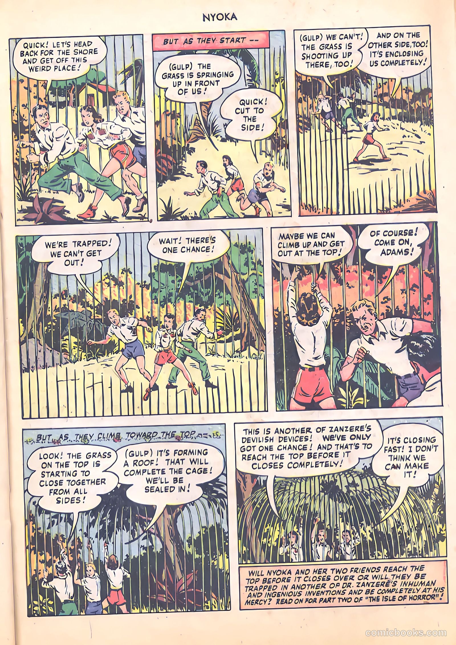 Nyoka the Jungle Girl #41 — page 31 of 52