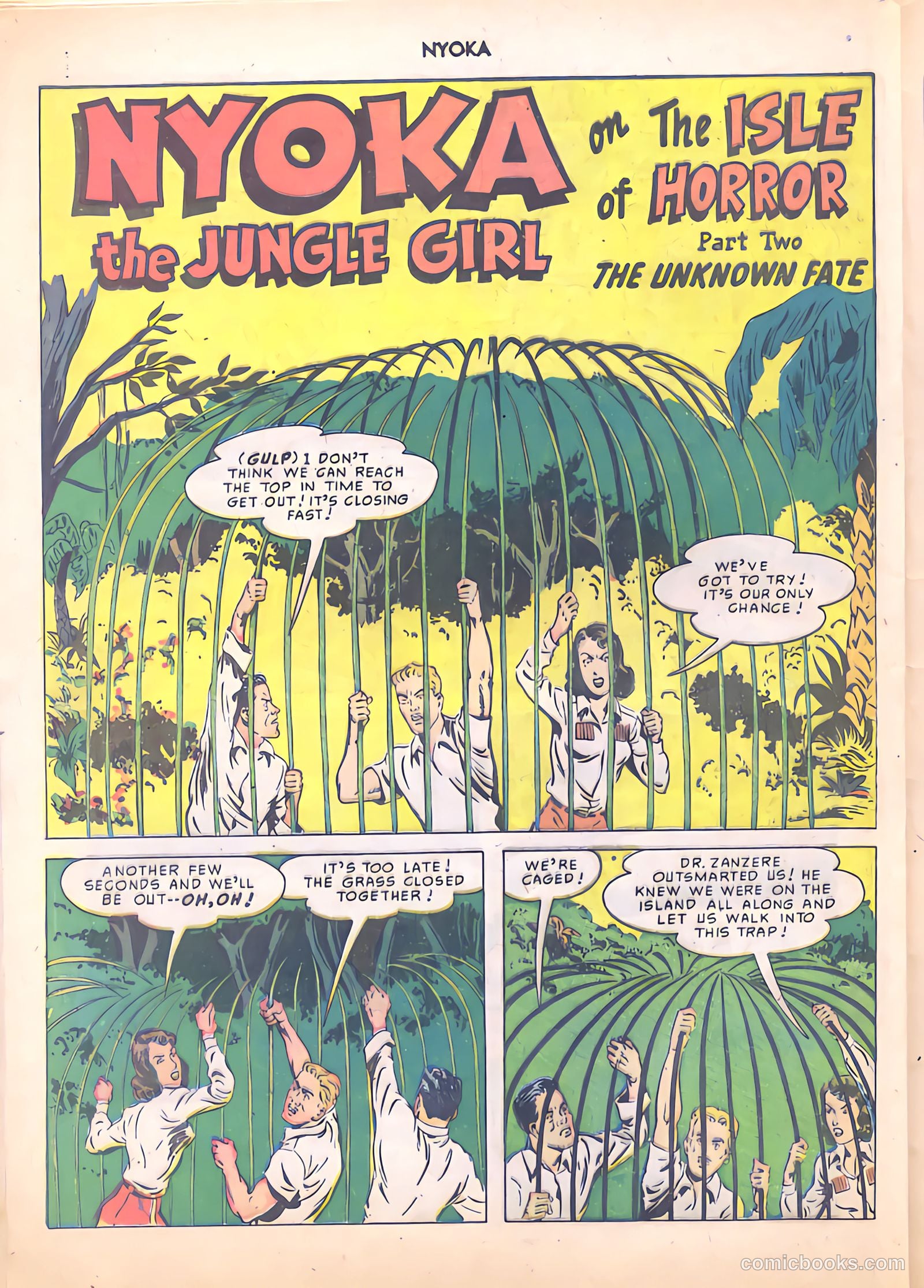 Nyoka the Jungle Girl #41 — page 36 of 52