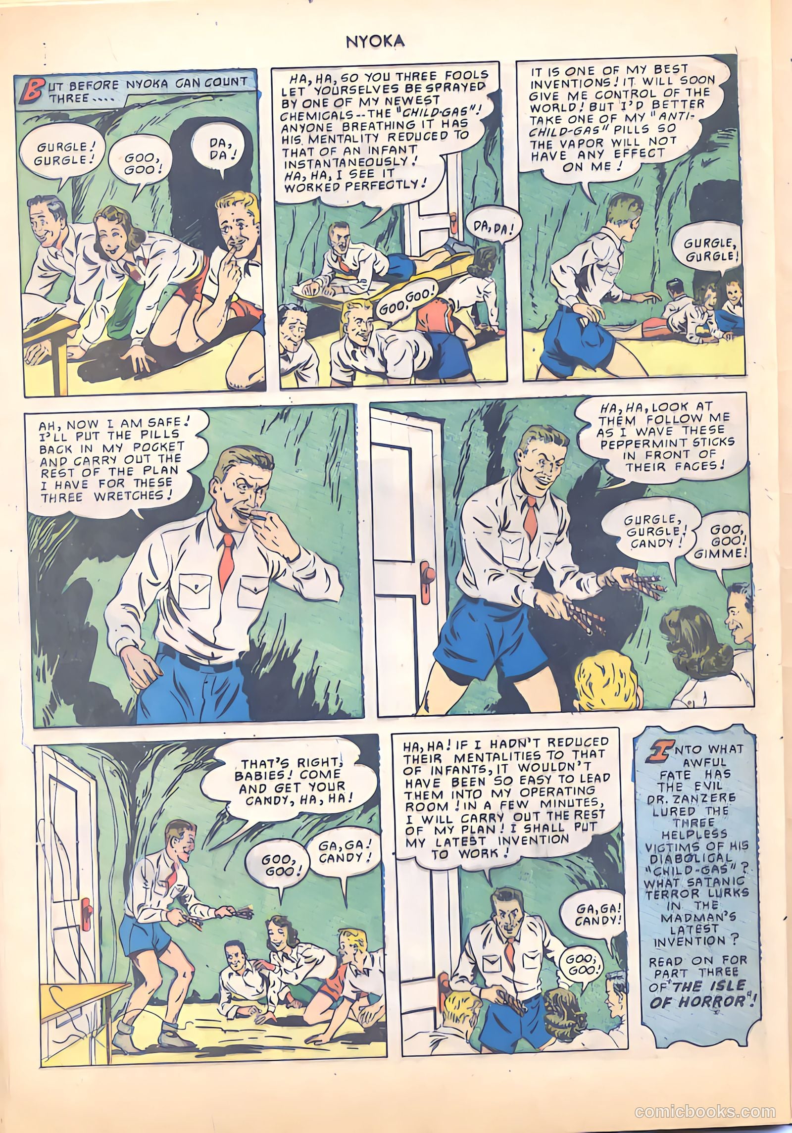 Nyoka the Jungle Girl #41 — page 40 of 52