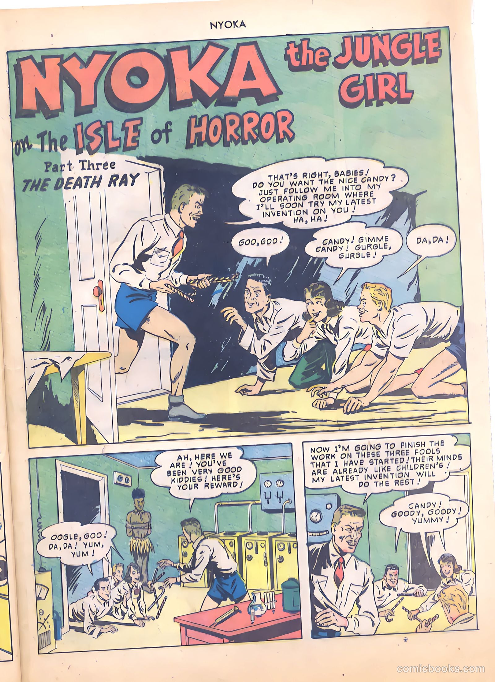 Nyoka the Jungle Girl #41 — page 45 of 52
