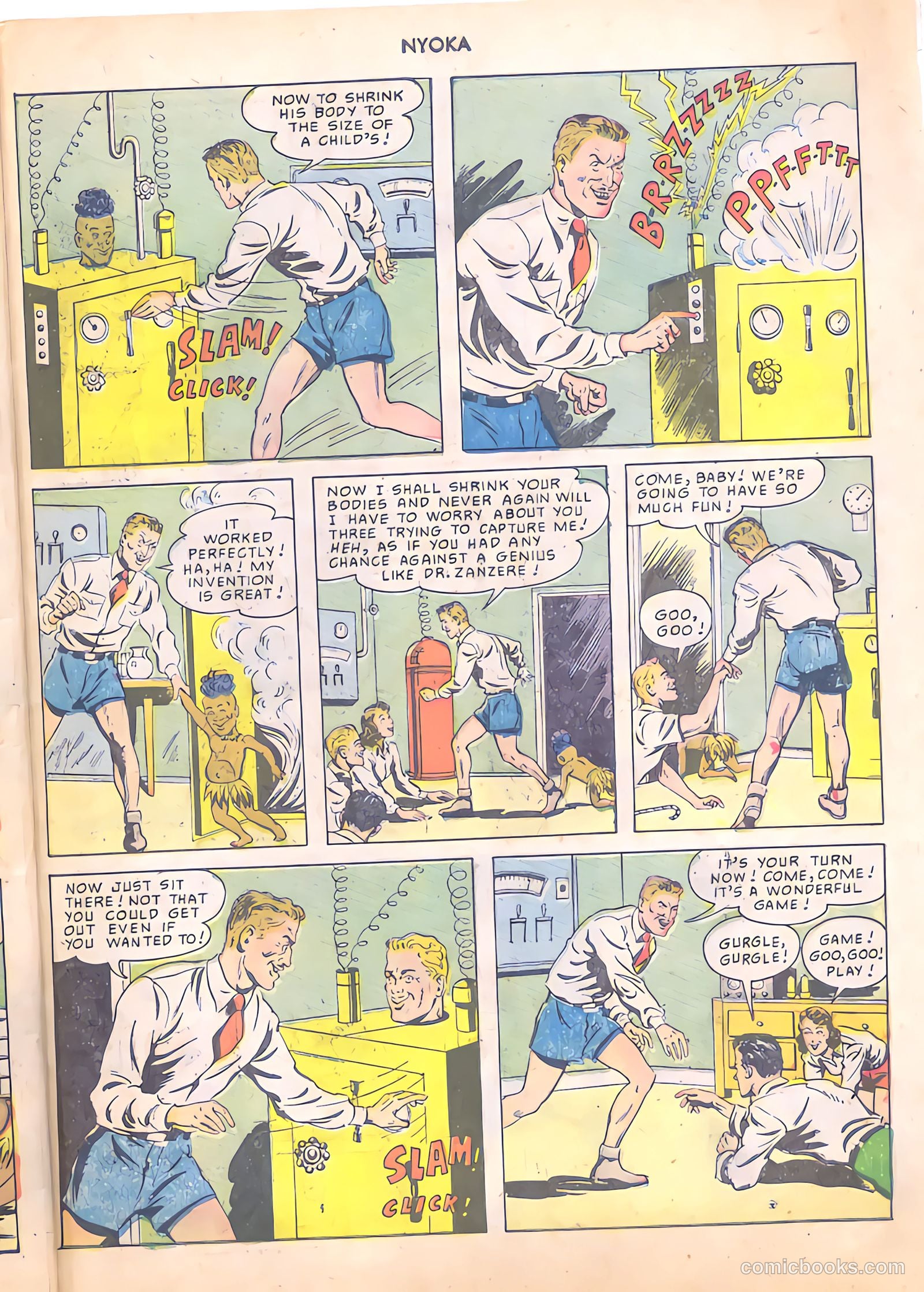 Nyoka the Jungle Girl #41 — page 47 of 52