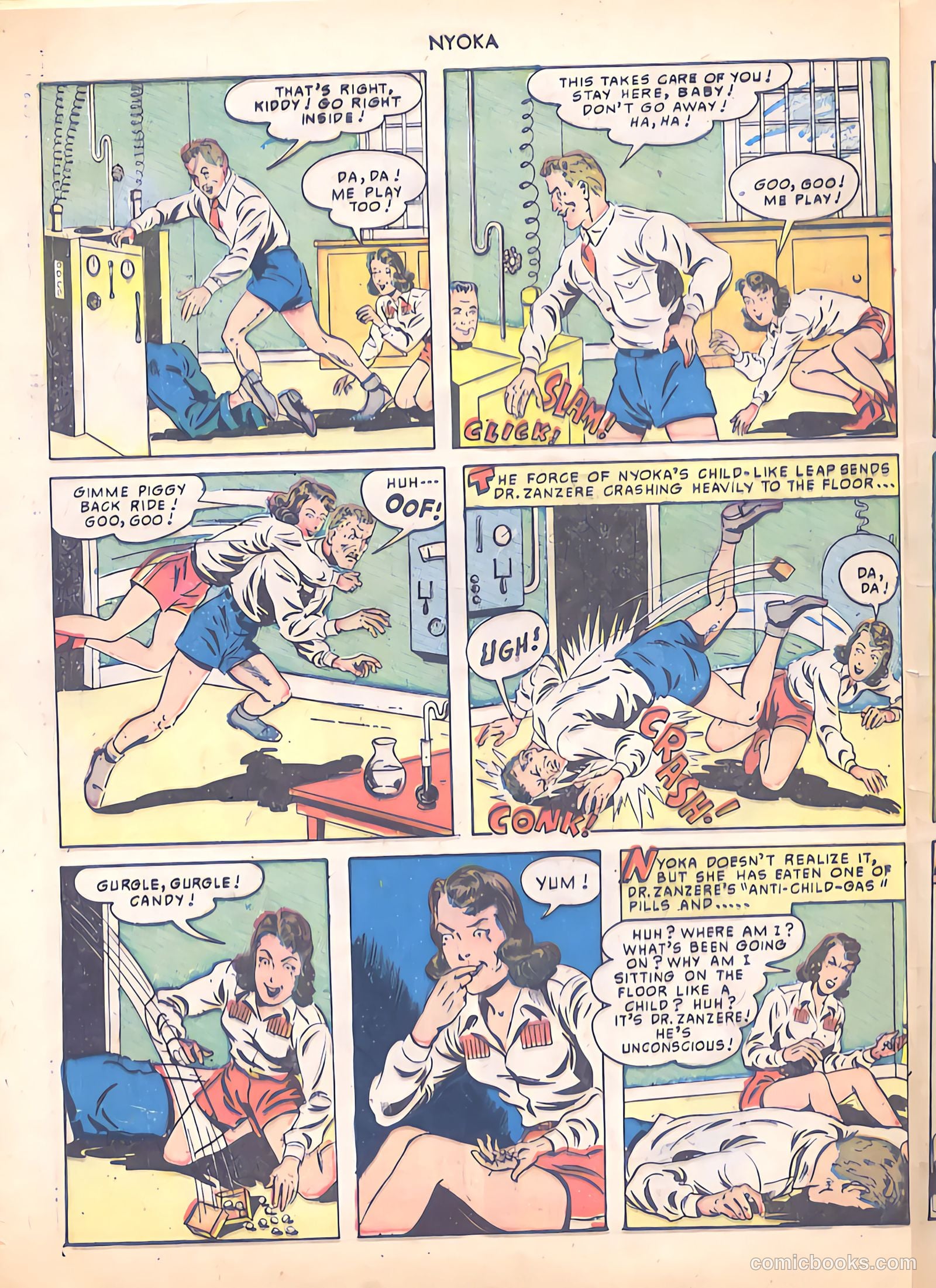 Nyoka the Jungle Girl #41 — page 48 of 52
