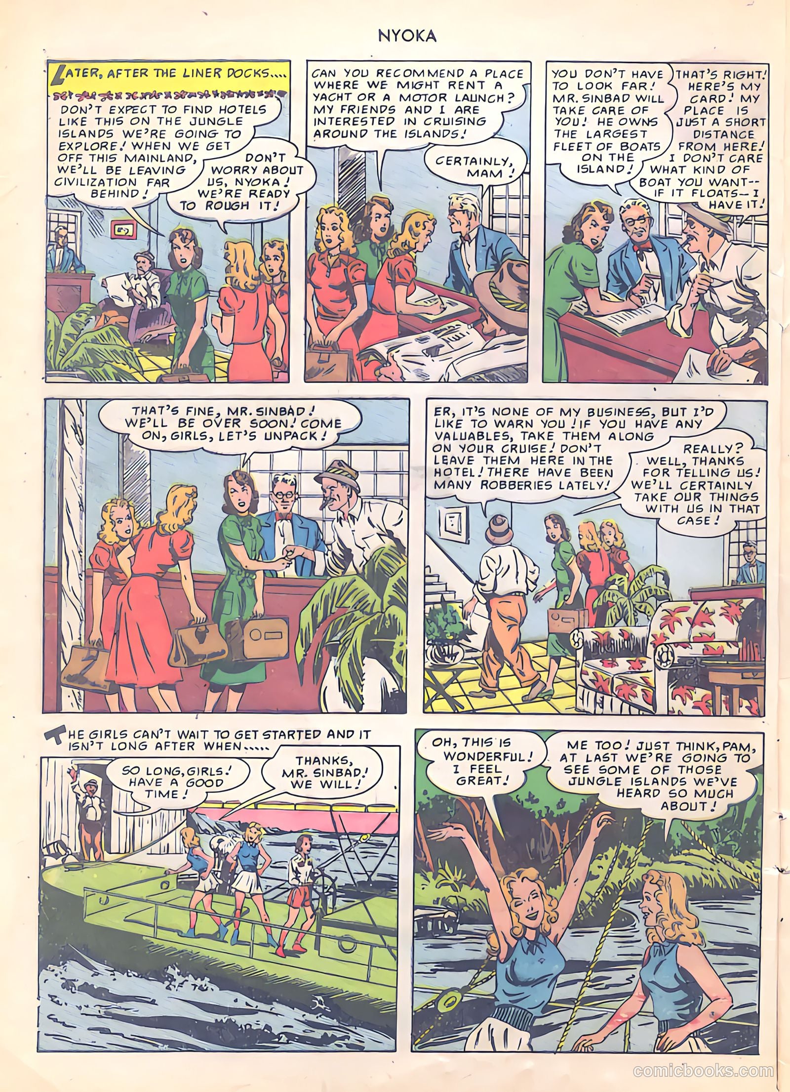 Nyoka the Jungle Girl #42 — page 4 of 52