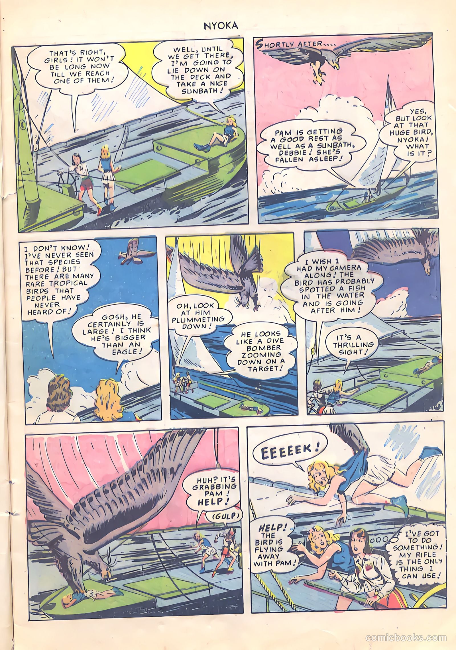 Nyoka the Jungle Girl #42 — page 5 of 52