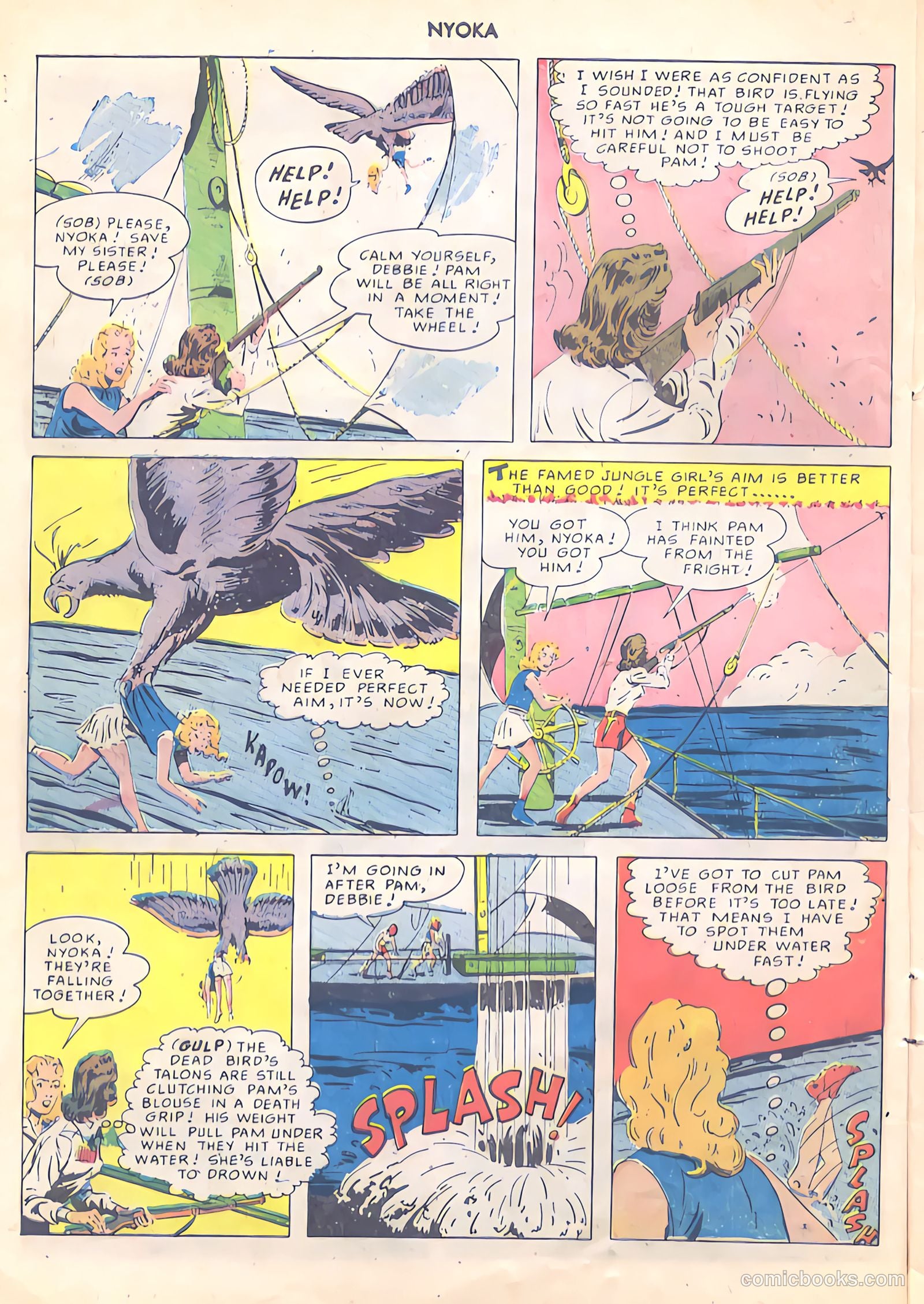 Nyoka the Jungle Girl #42 — page 6 of 52