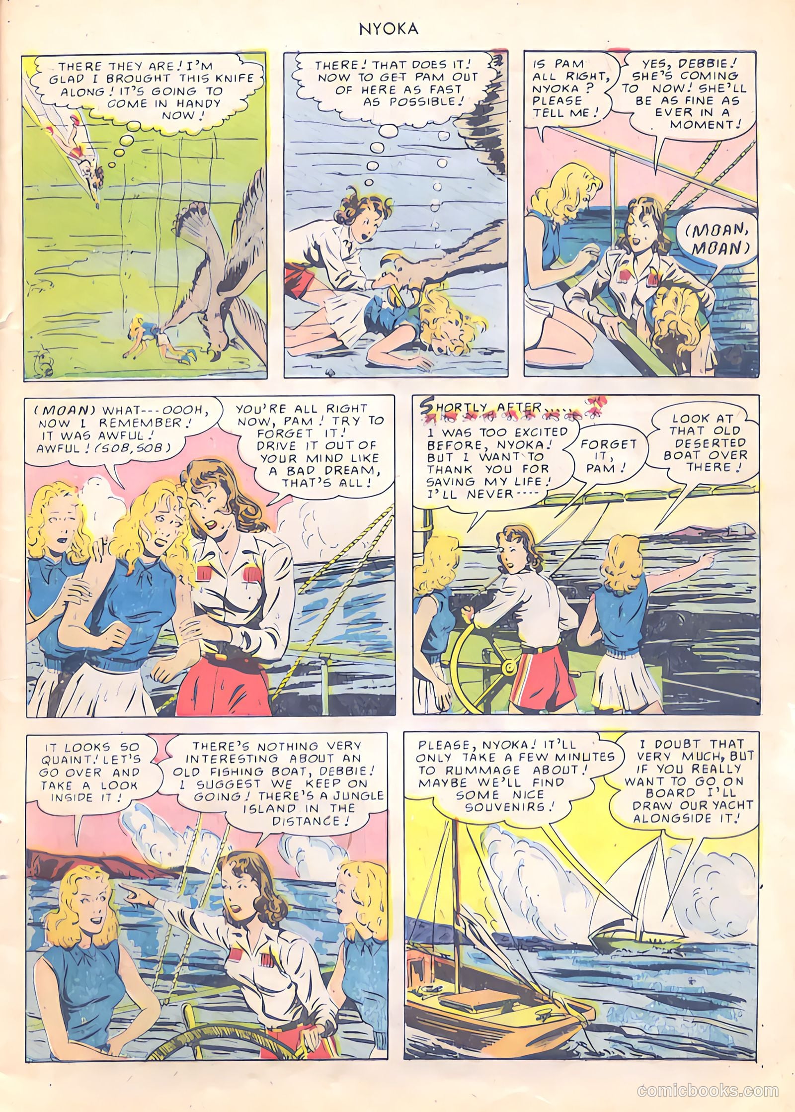 Nyoka the Jungle Girl #42 — page 7 of 52
