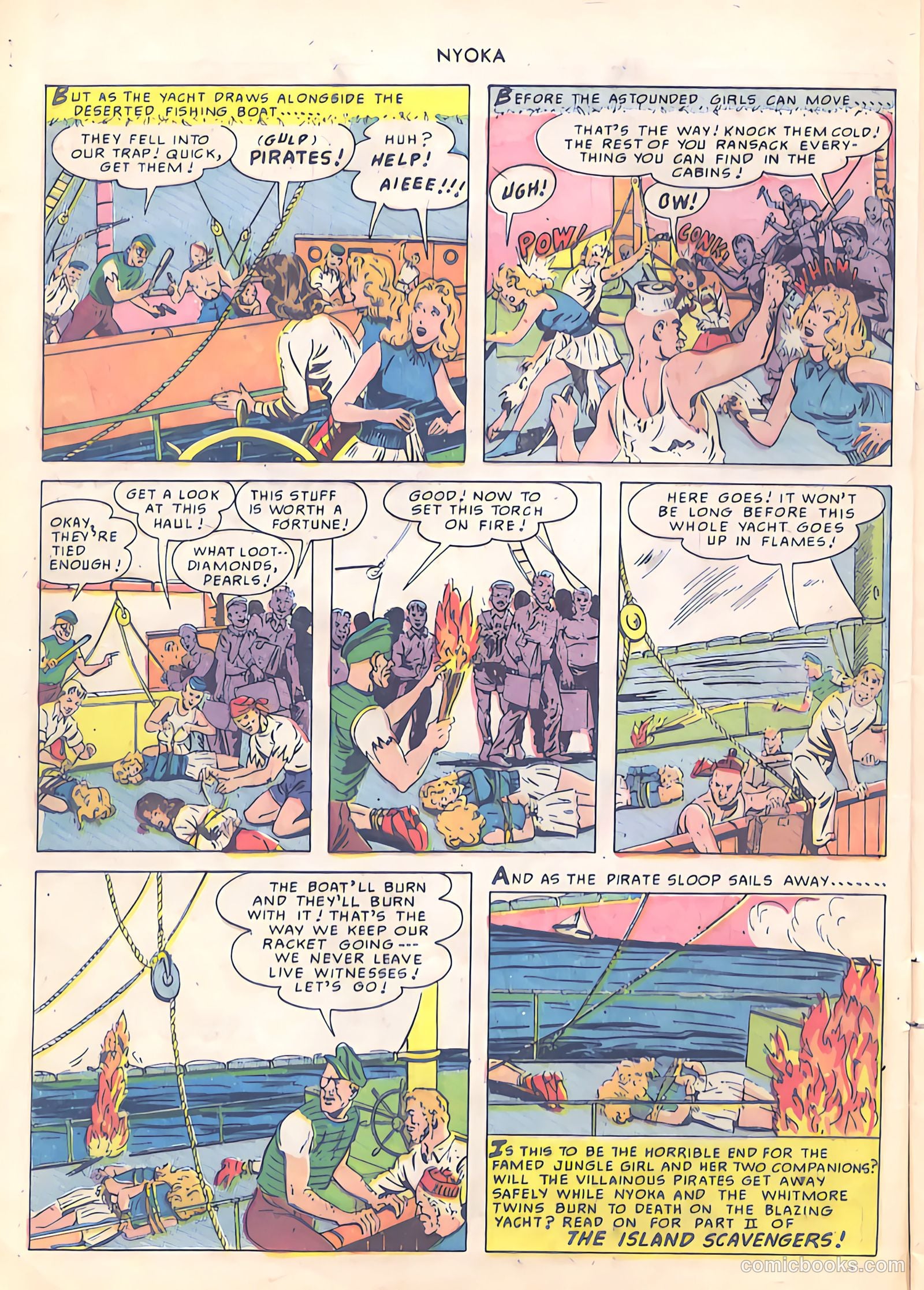 Nyoka the Jungle Girl #42 — page 8 of 52