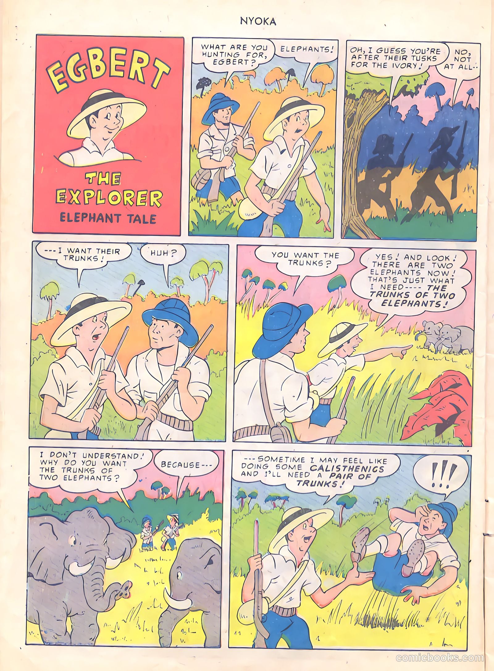 Nyoka the Jungle Girl #42 — page 10 of 52
