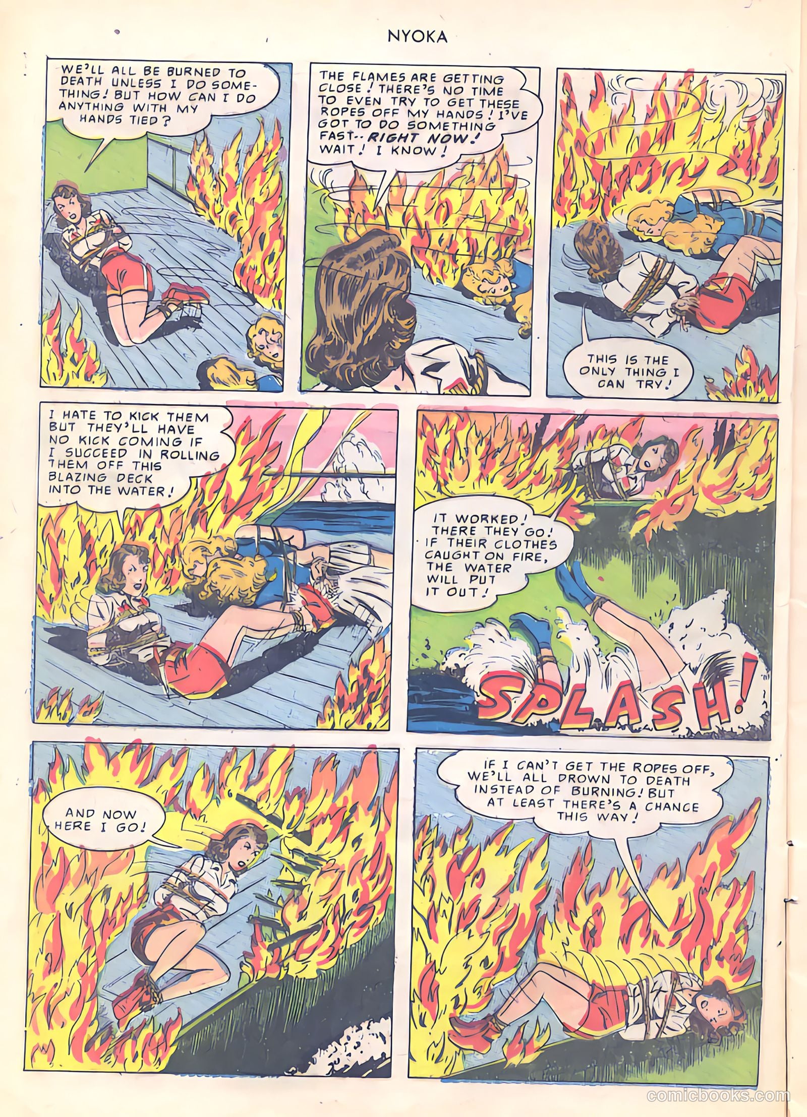 Nyoka the Jungle Girl #42 — page 12 of 52