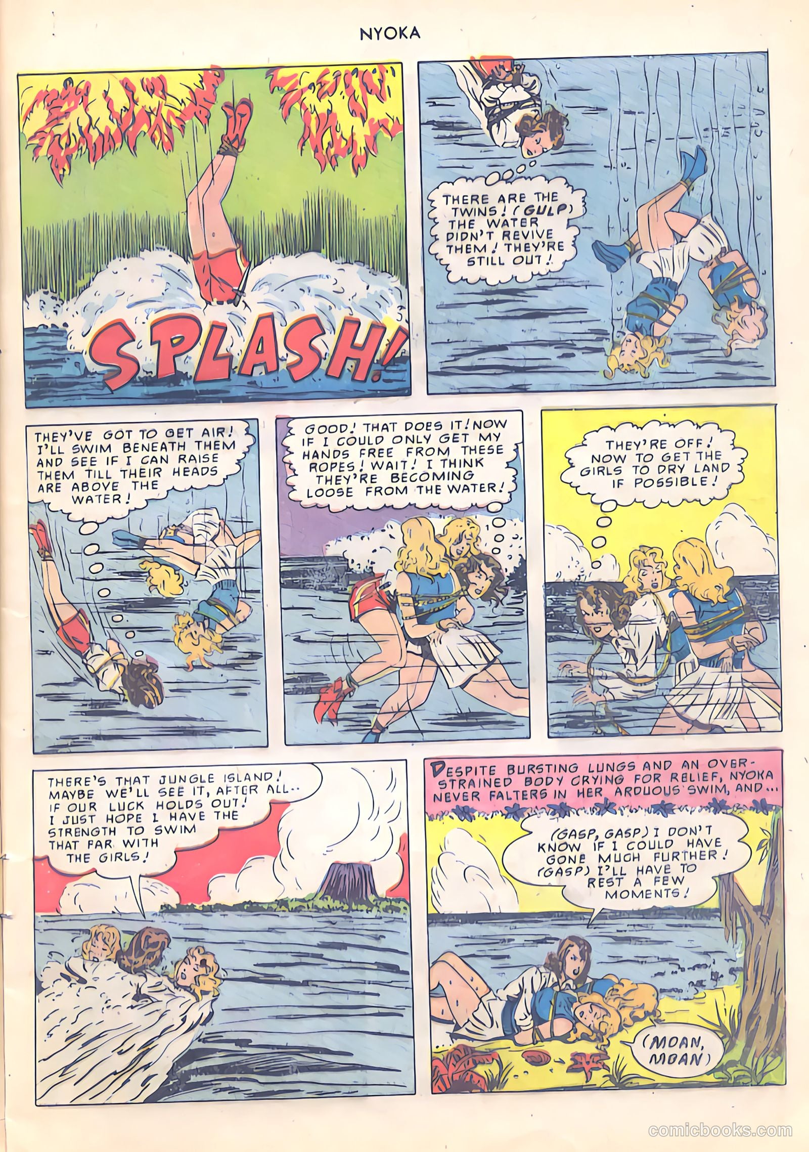 Nyoka the Jungle Girl #42 — page 13 of 52