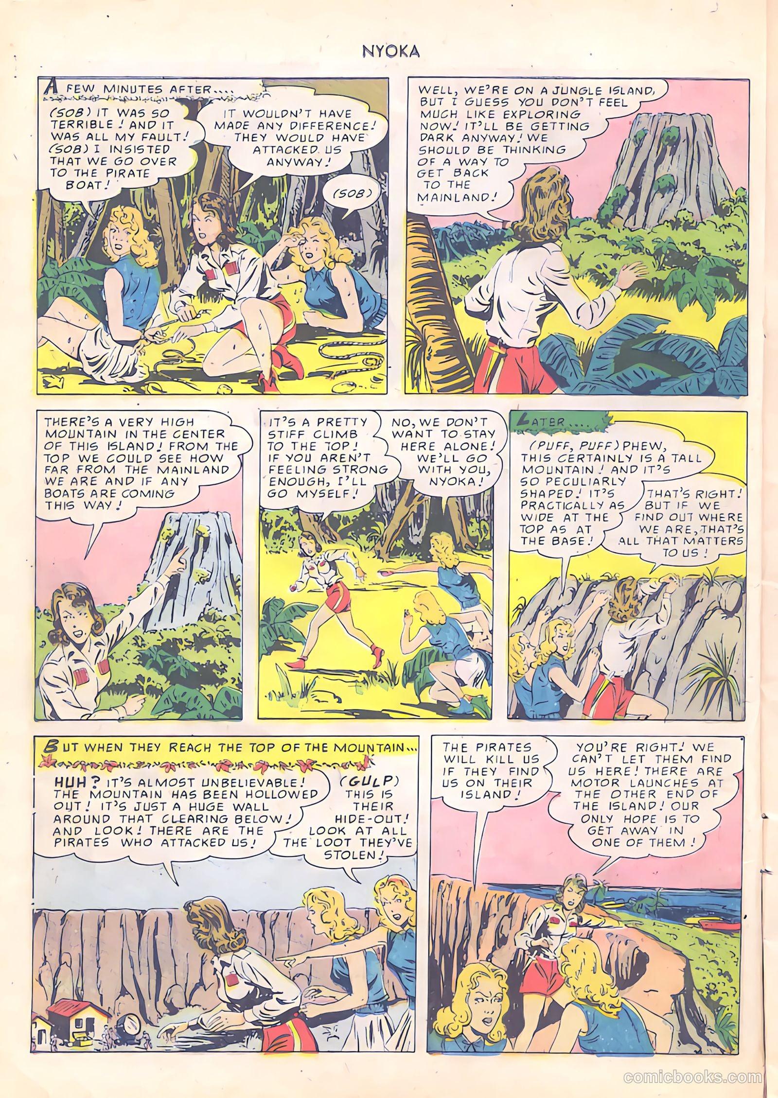Nyoka the Jungle Girl #42 — page 14 of 52