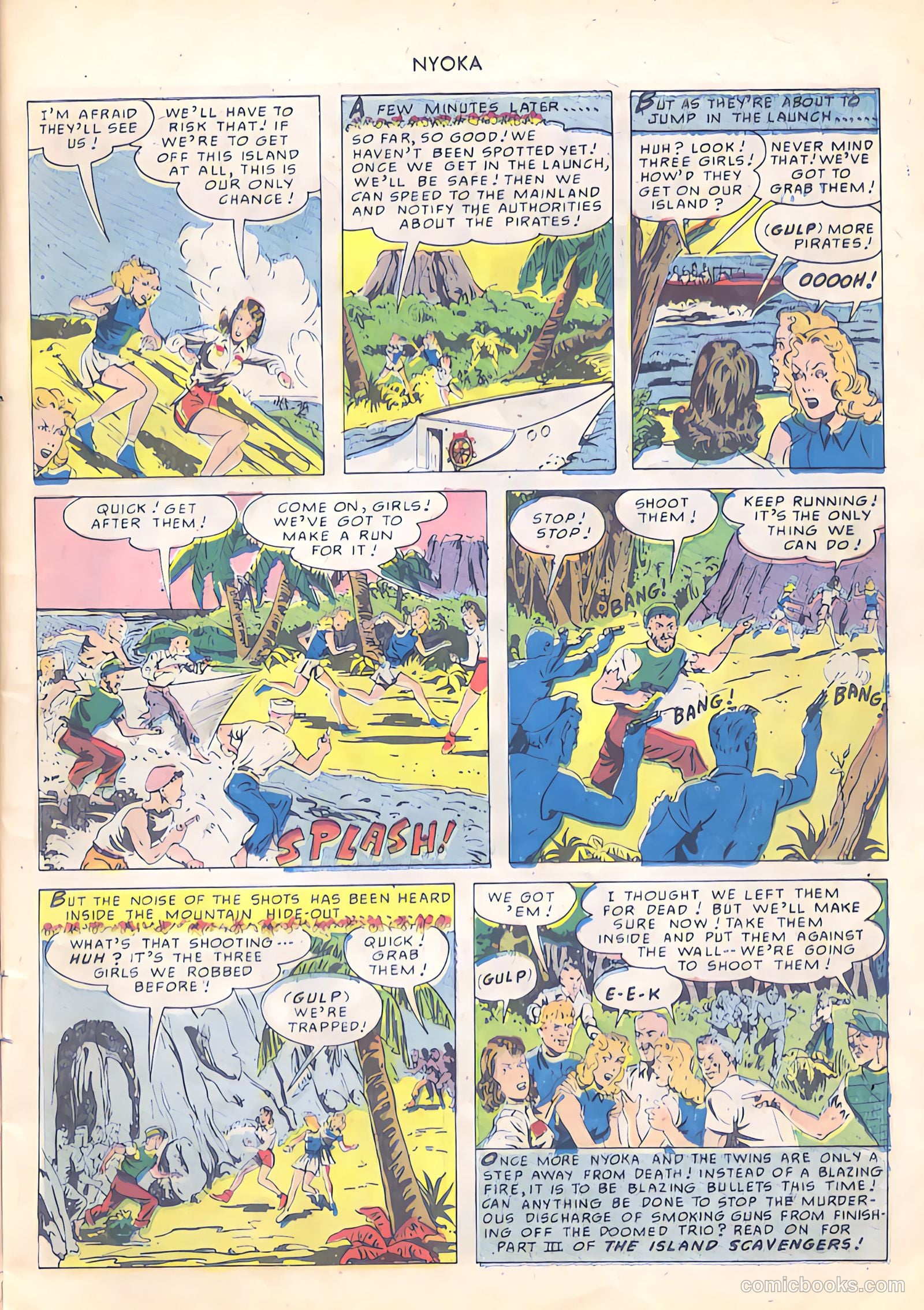 Nyoka the Jungle Girl #42 — page 15 of 52