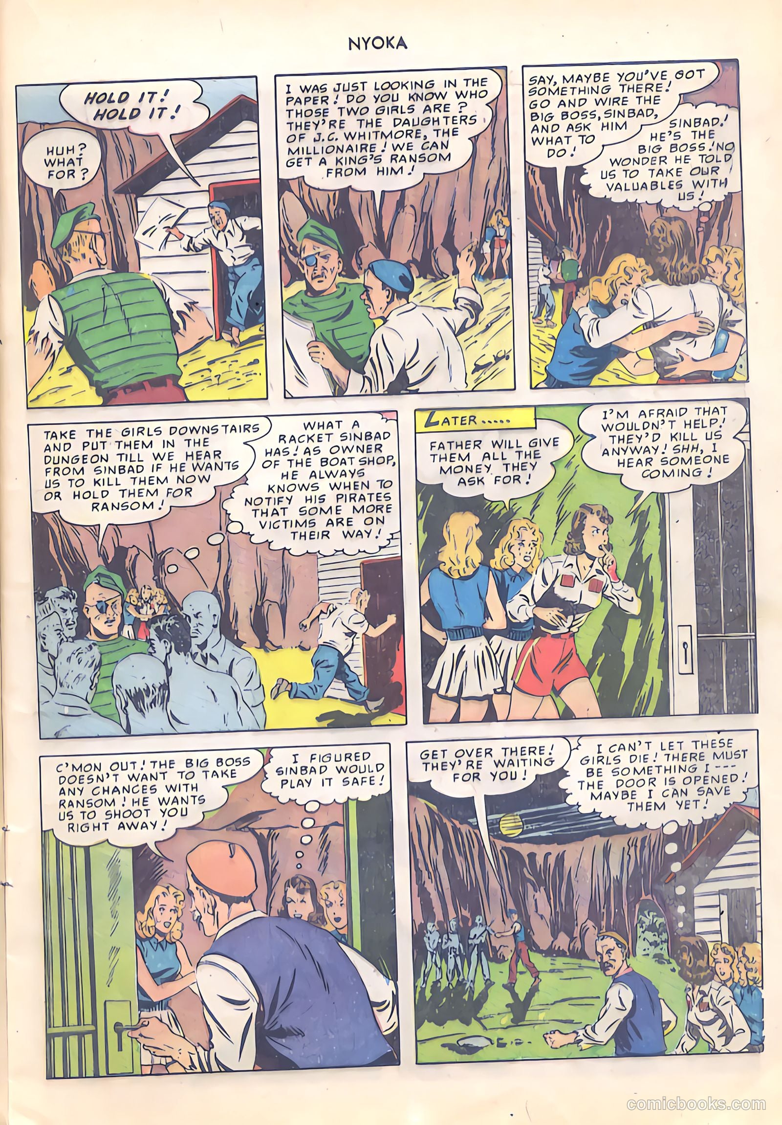 Nyoka the Jungle Girl #42 — page 17 of 52