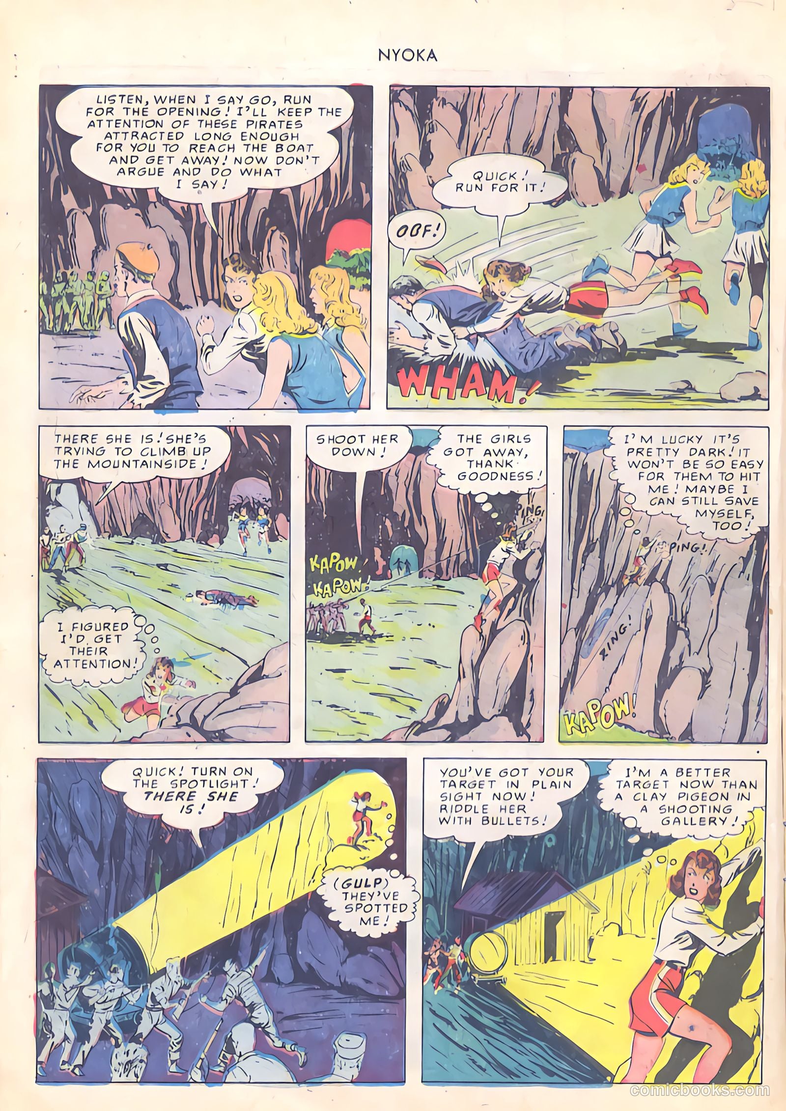 Nyoka the Jungle Girl #42 — page 18 of 52