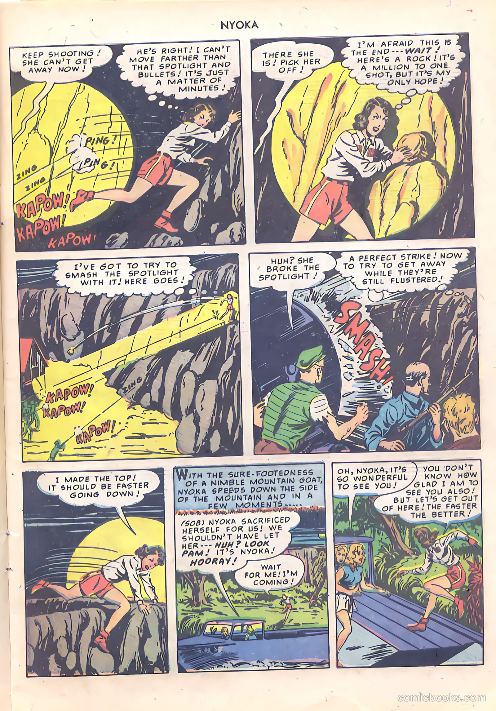 Nyoka the Jungle Girl #42 — page 19 of 52