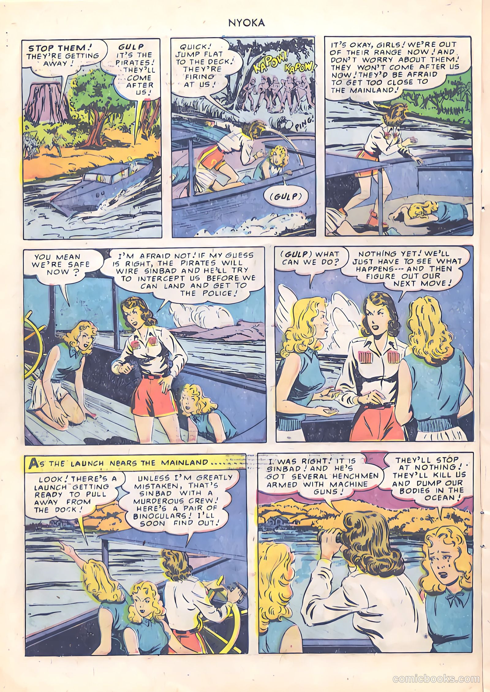 Nyoka the Jungle Girl #42 — page 20 of 52