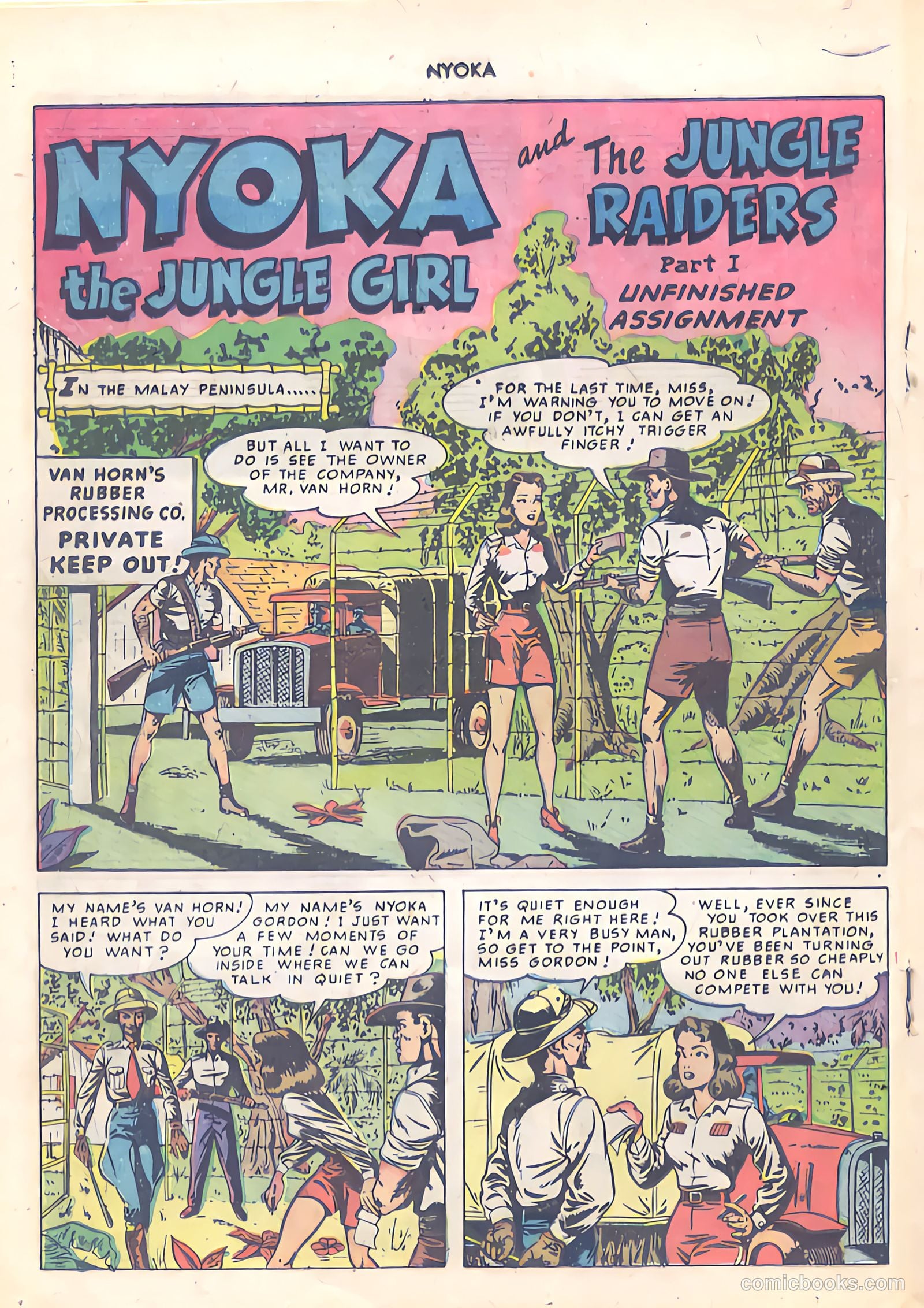 Nyoka the Jungle Girl #42 — page 26 of 52
