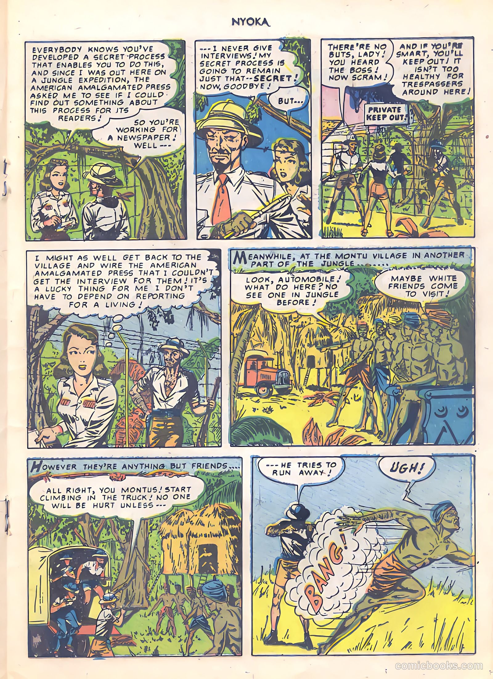 Nyoka the Jungle Girl #42 — page 27 of 52