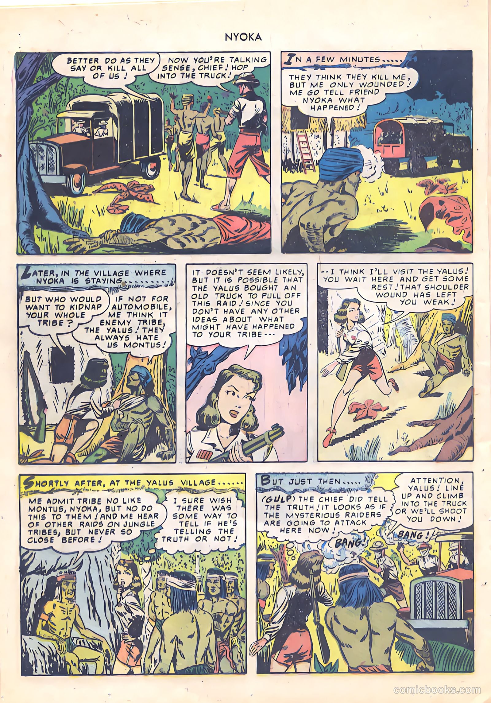 Nyoka the Jungle Girl #42 — page 28 of 52