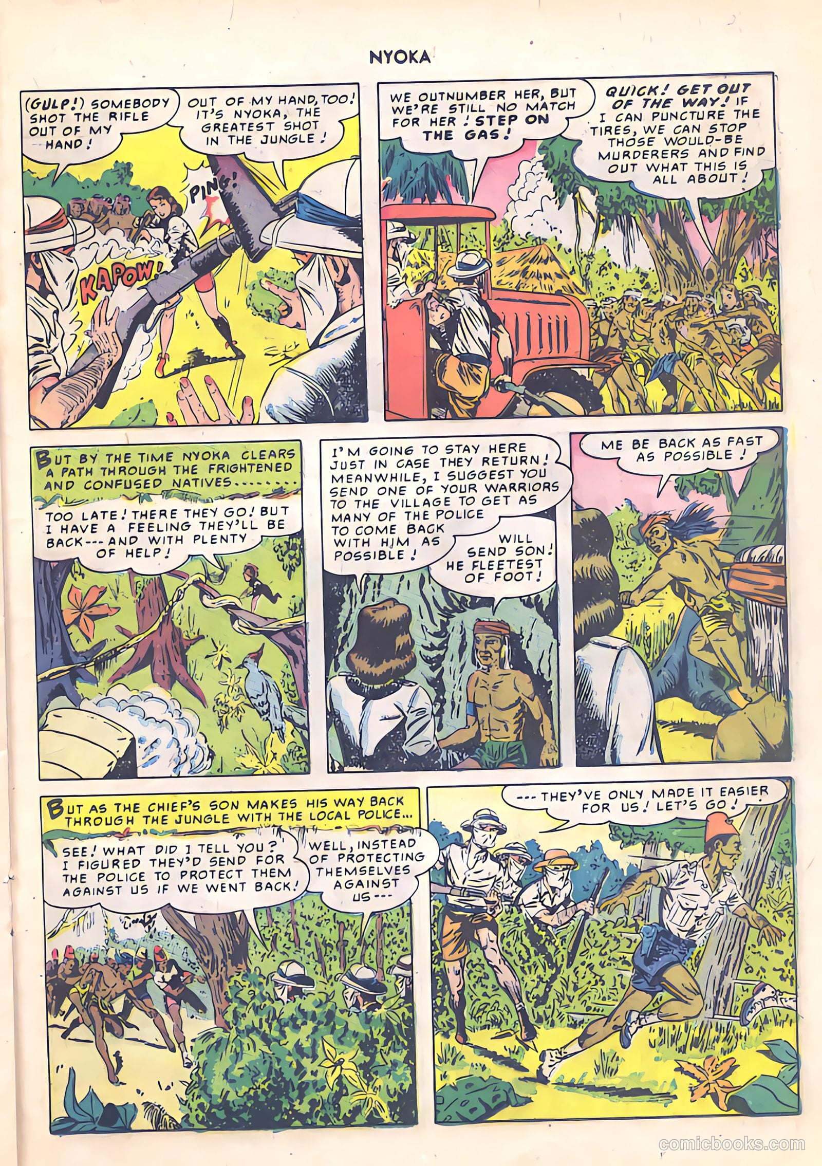 Nyoka the Jungle Girl #42 — page 29 of 52
