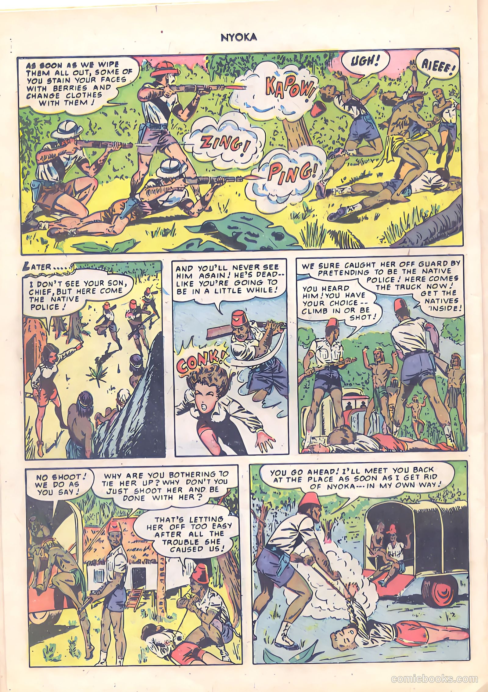 Nyoka the Jungle Girl #42 — page 30 of 52