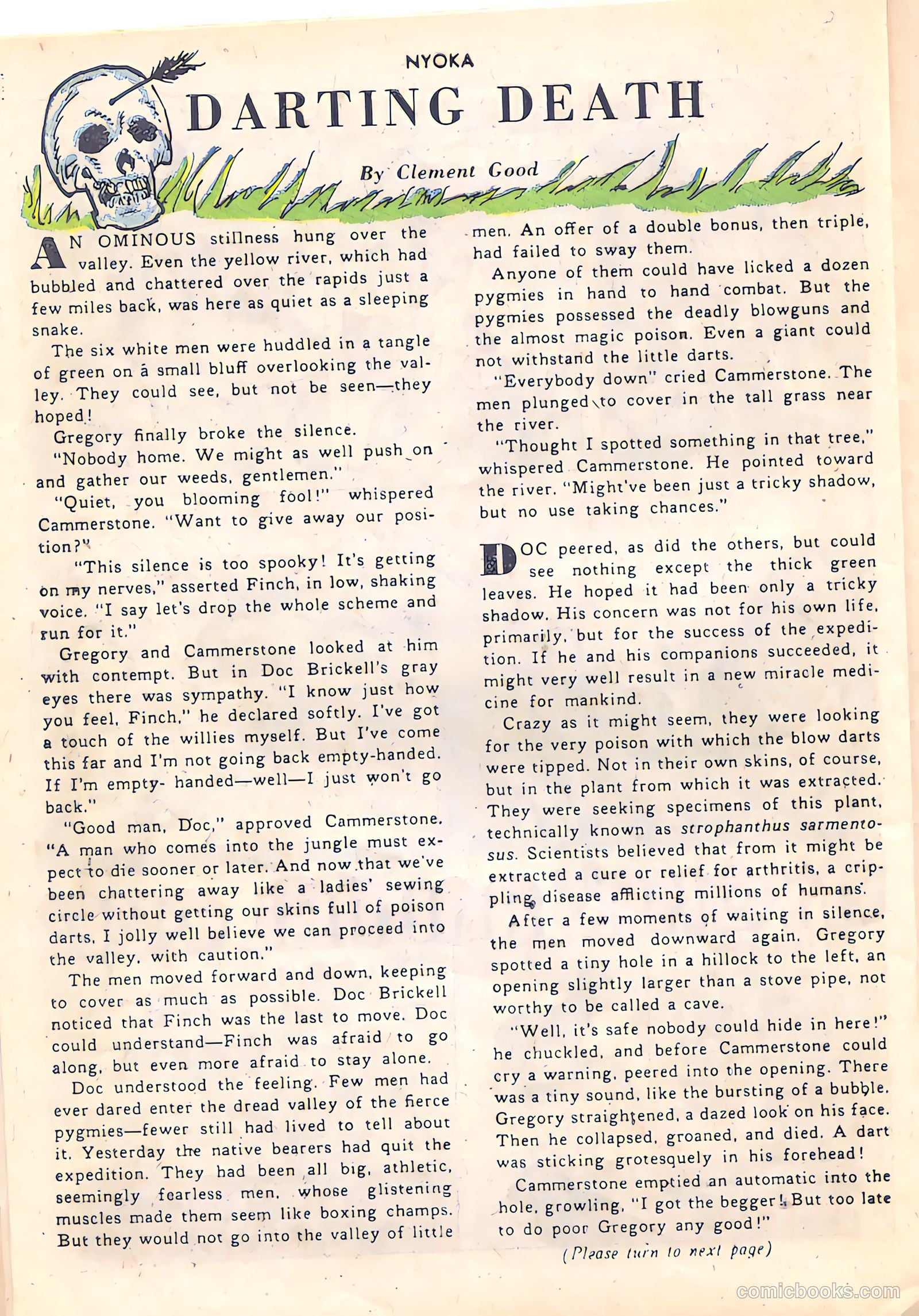 Nyoka the Jungle Girl #42 — page 32 of 52