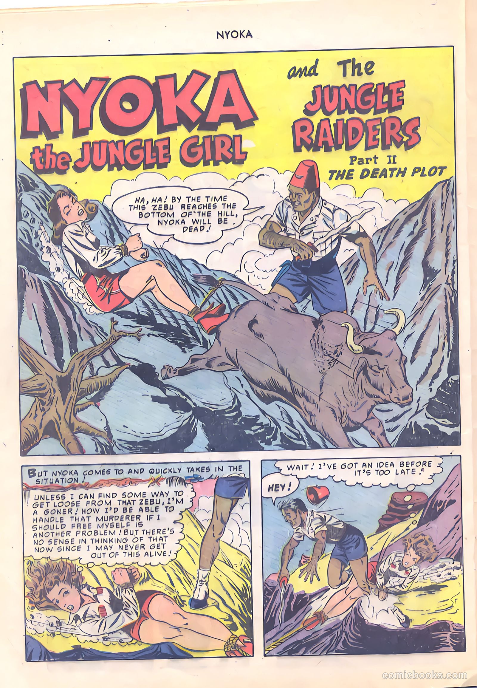 Nyoka the Jungle Girl #42 — page 36 of 52