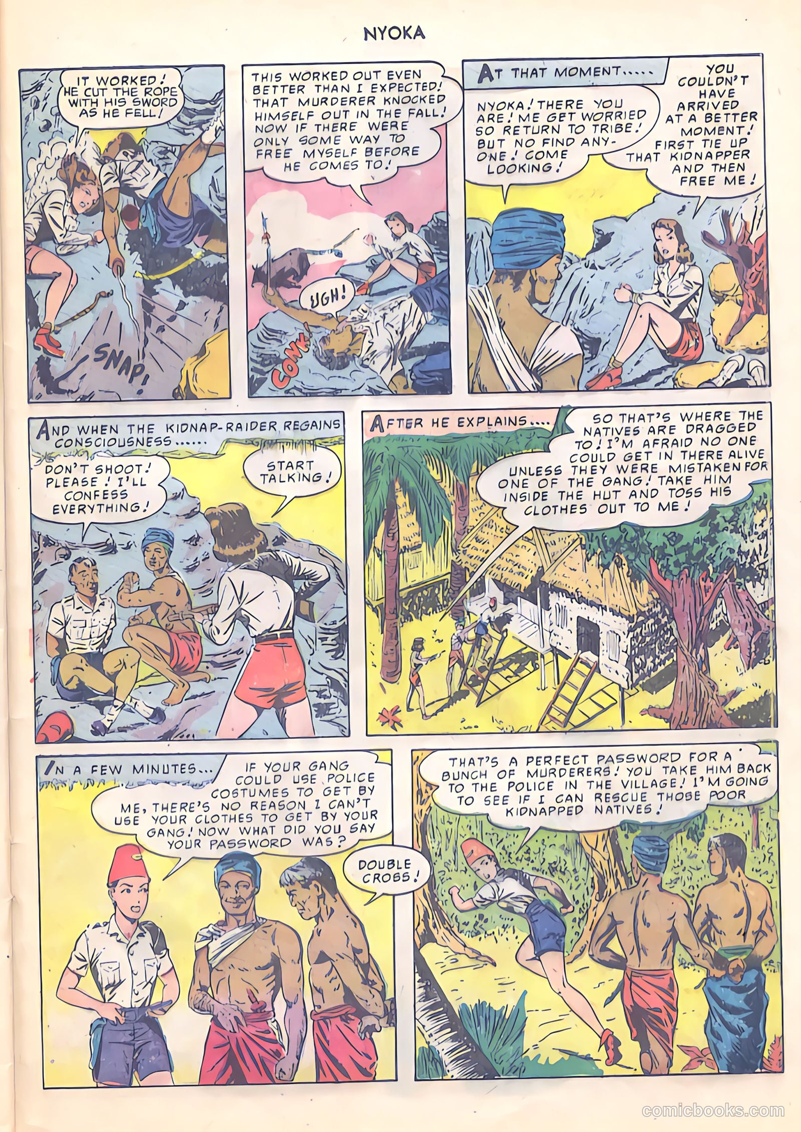 Nyoka the Jungle Girl #42 — page 37 of 52
