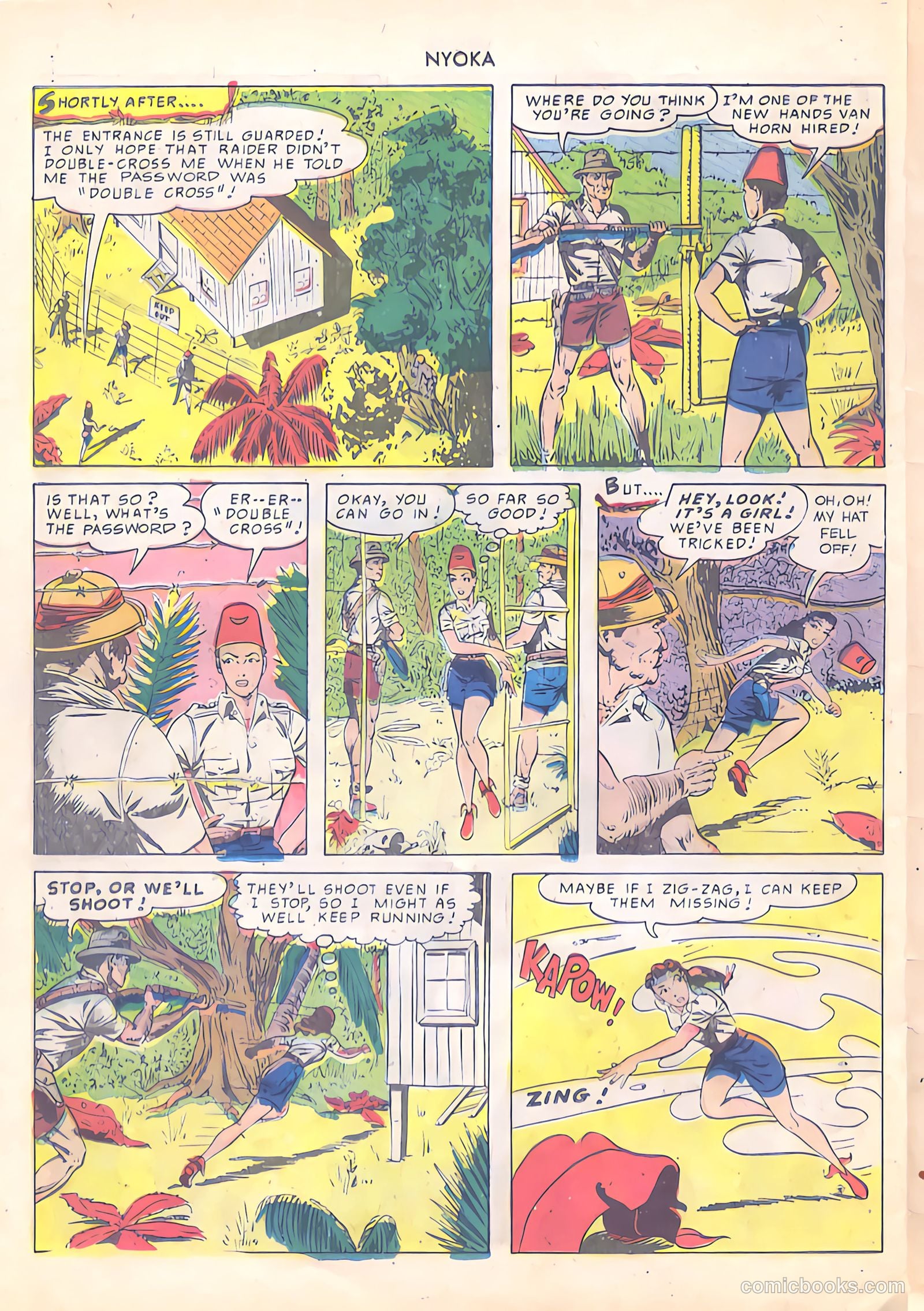 Nyoka the Jungle Girl #42 — page 38 of 52