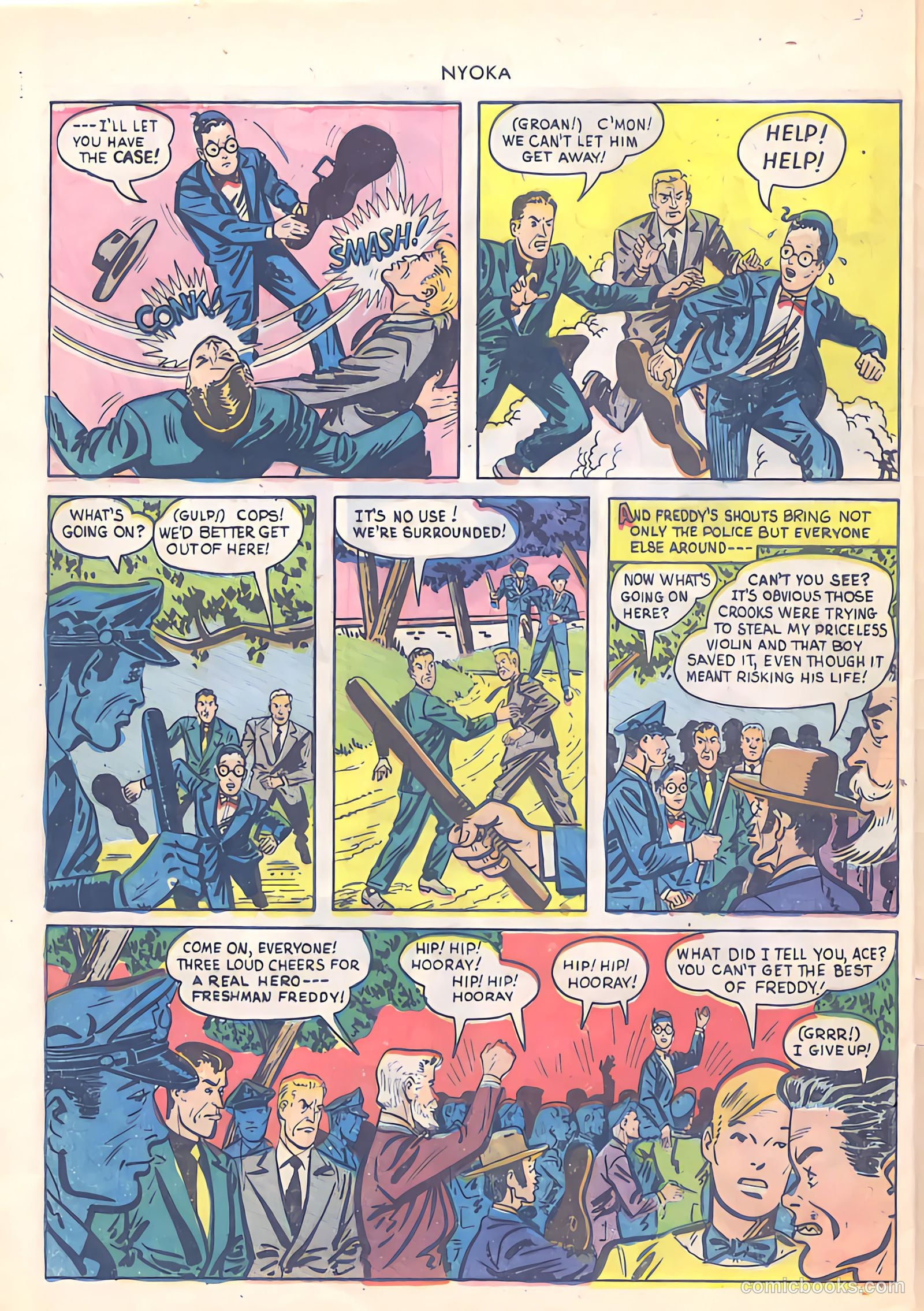 Nyoka the Jungle Girl #42 — page 44 of 52