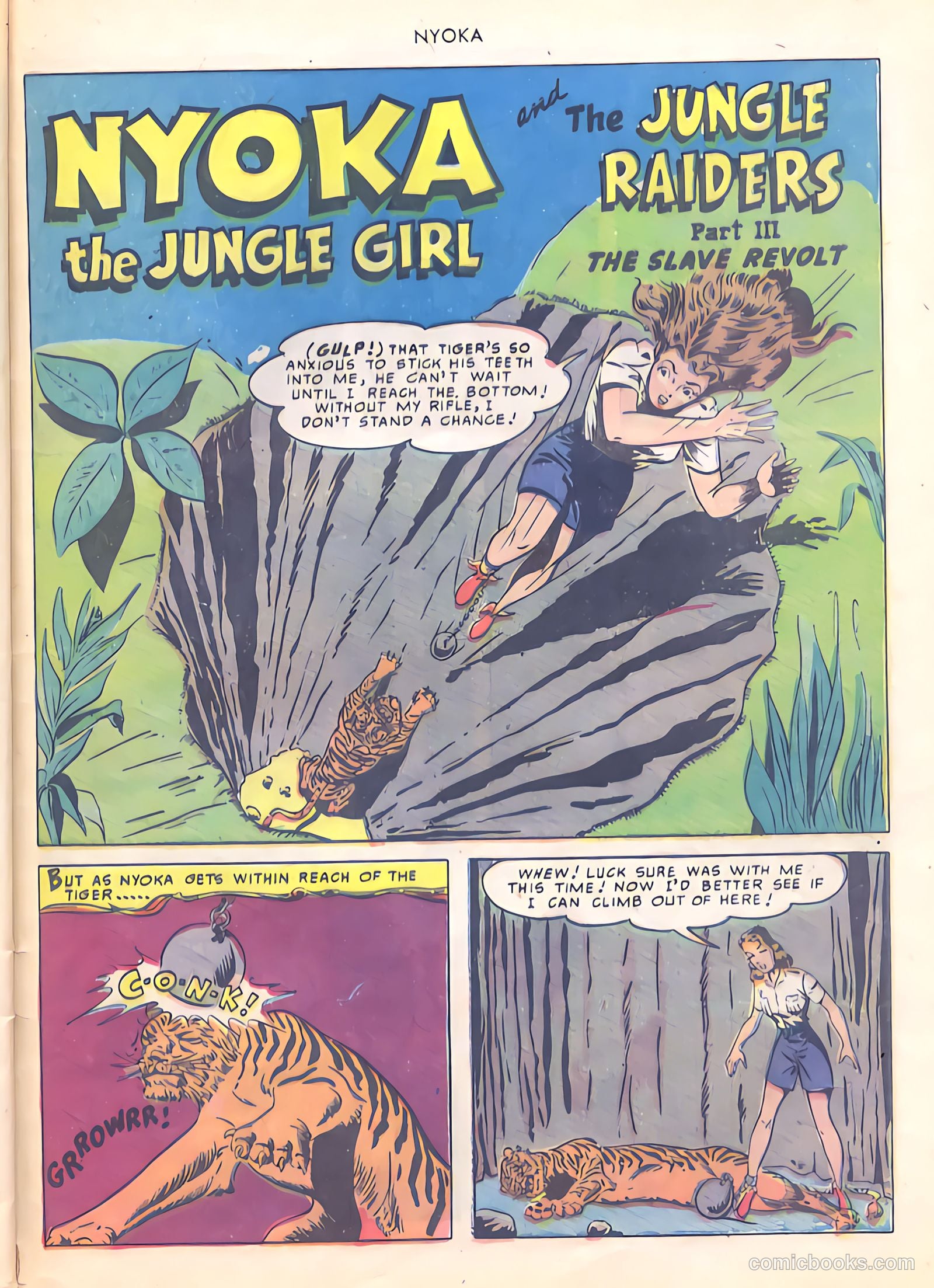 Nyoka the Jungle Girl #42 — page 45 of 52