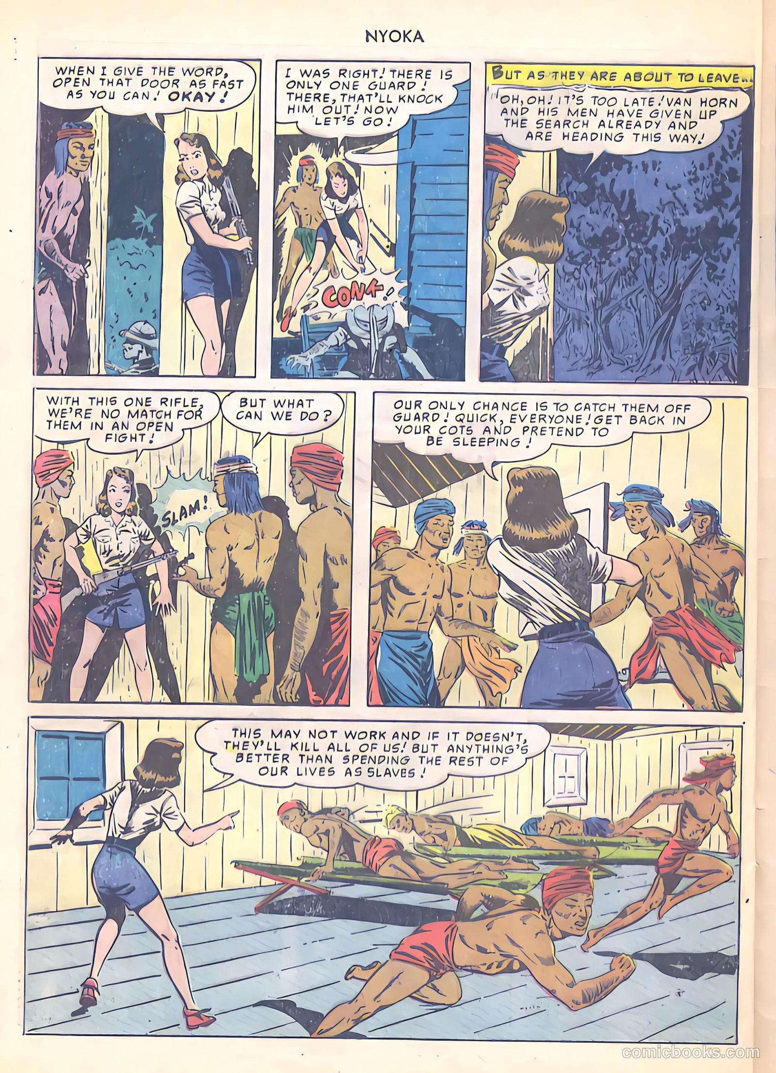 Nyoka the Jungle Girl #42 — page 48 of 52