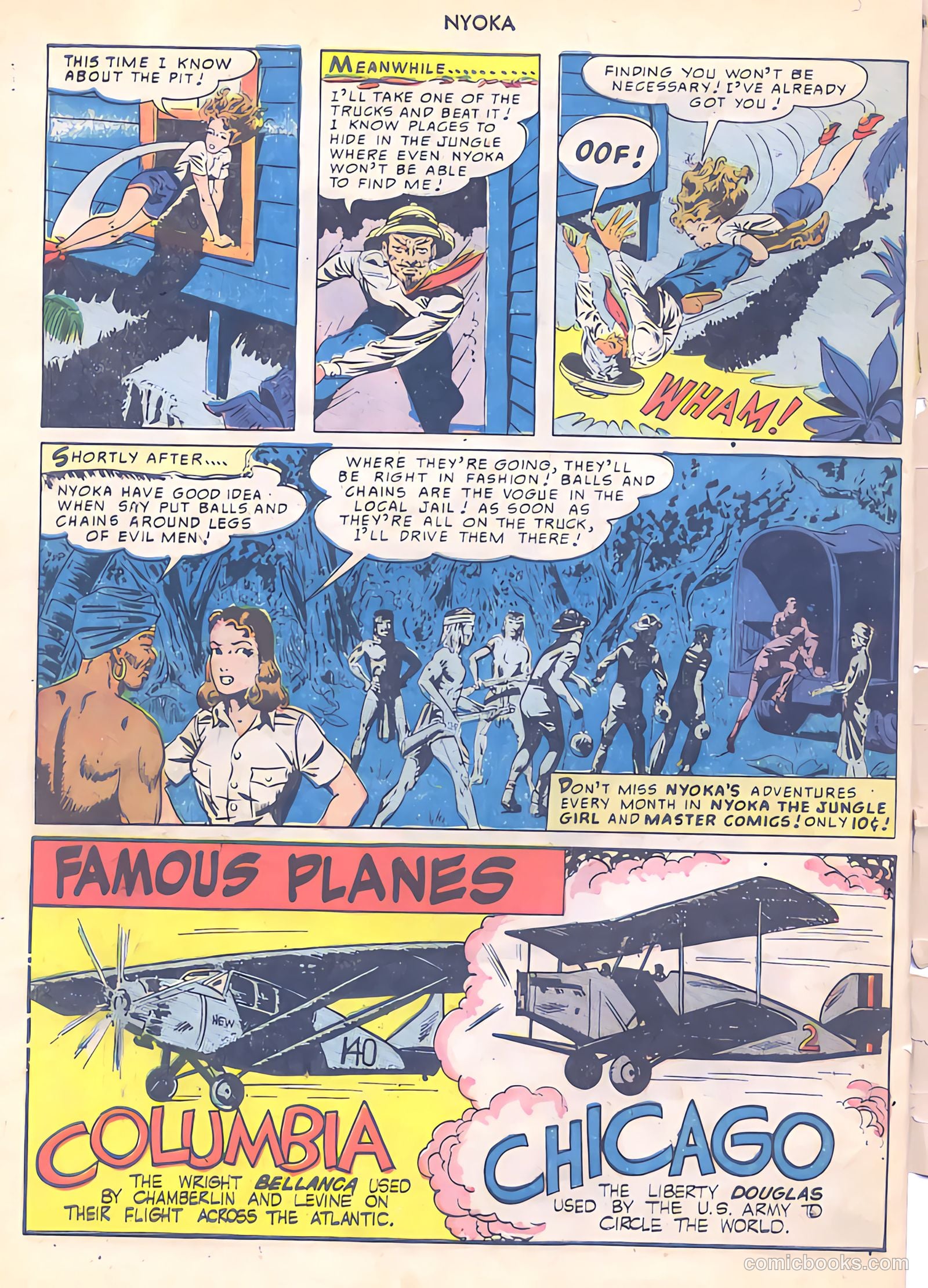 Nyoka the Jungle Girl #42 — page 50 of 52