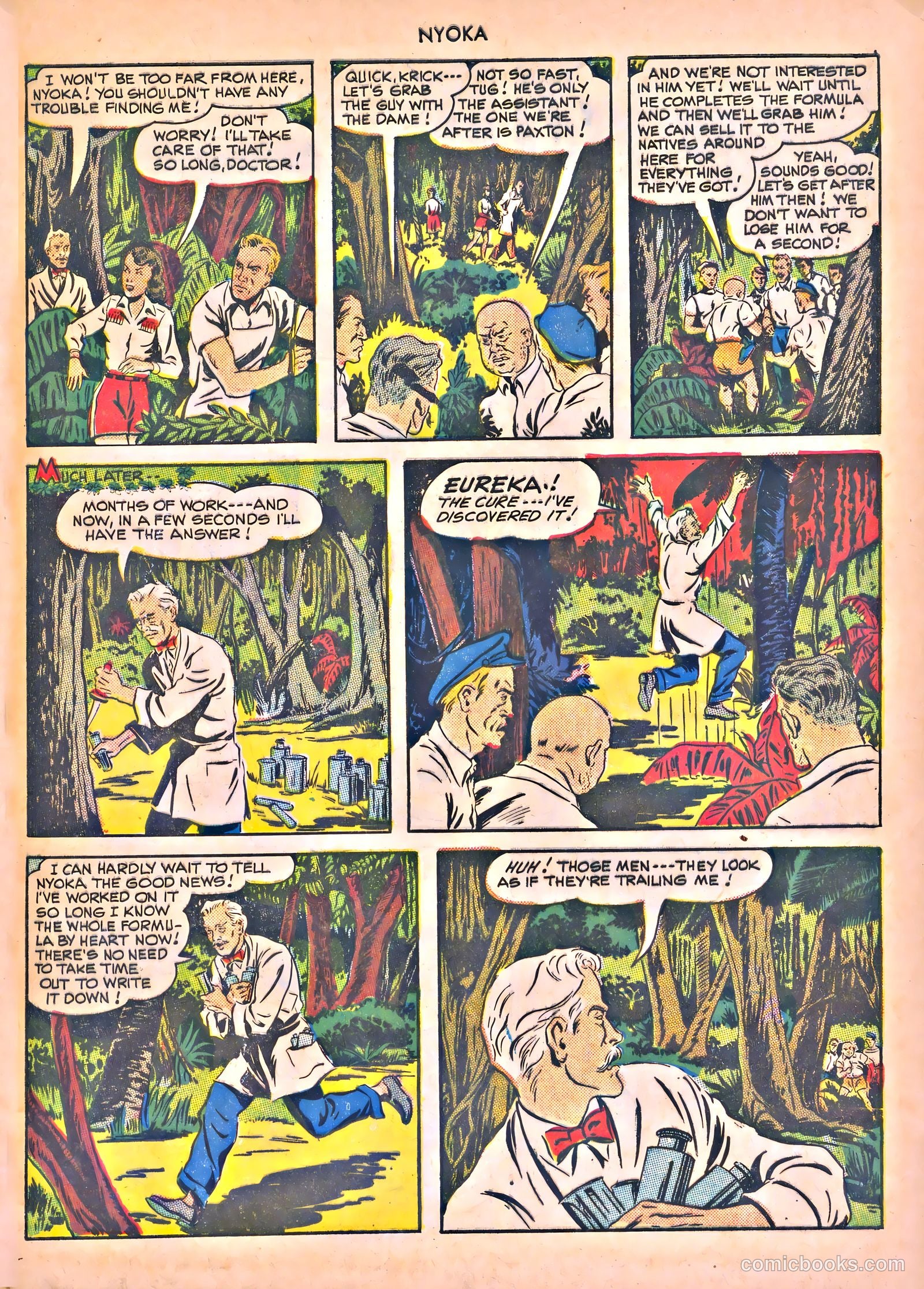 Nyoka the Jungle Girl #43 — page 5 of 52