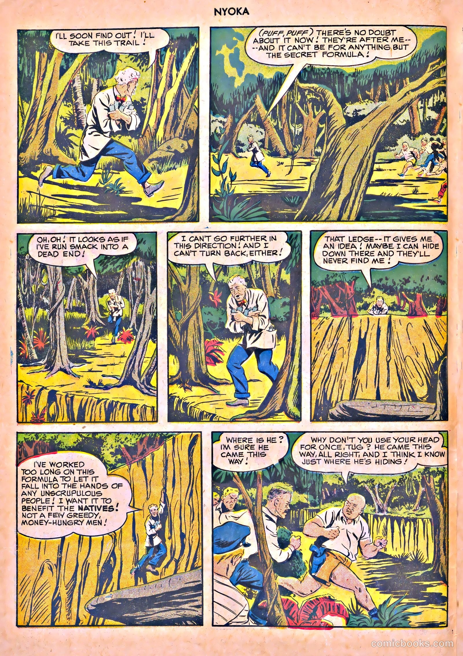Nyoka the Jungle Girl #43 — page 6 of 52