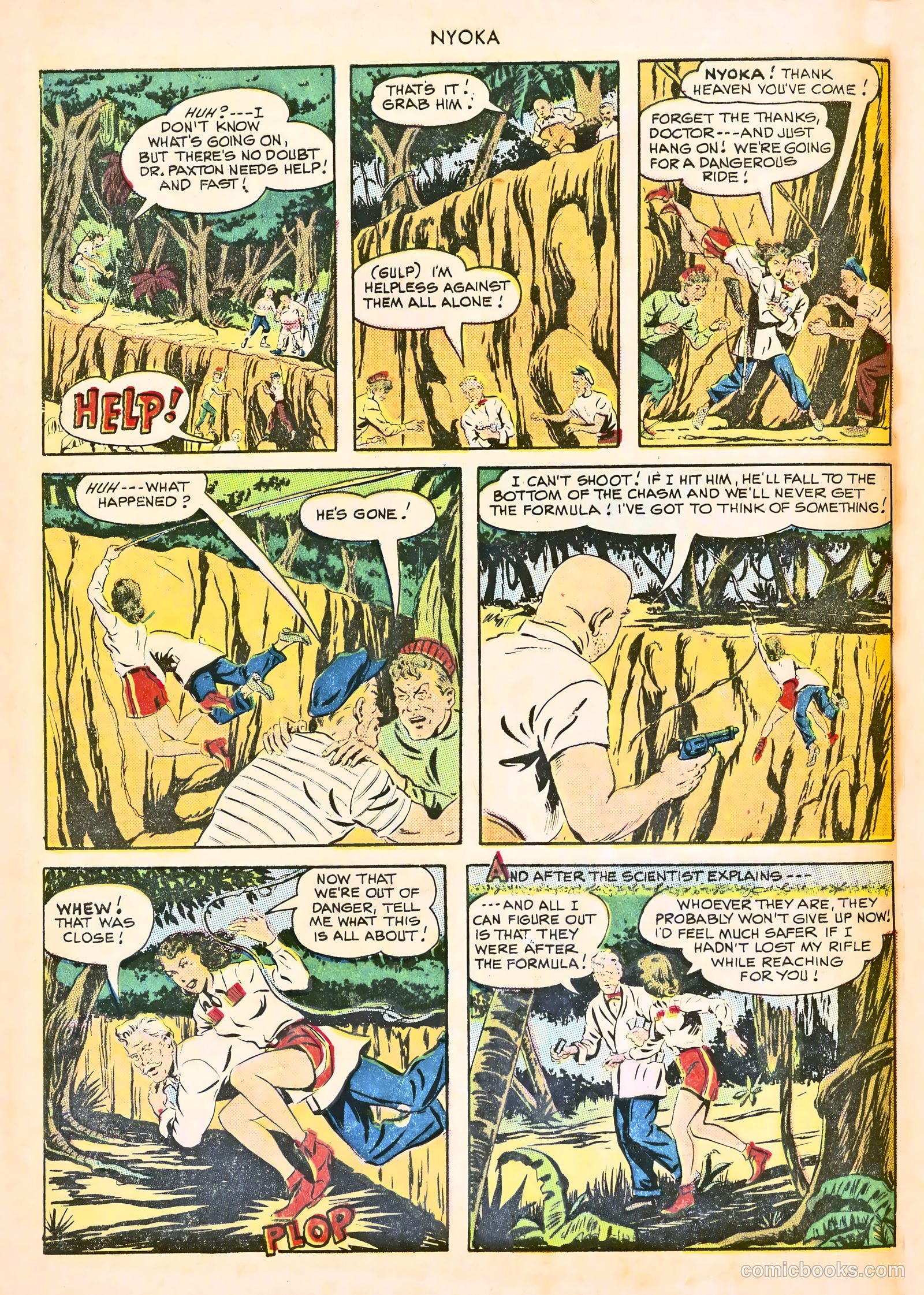 Nyoka the Jungle Girl #43 — page 8 of 52