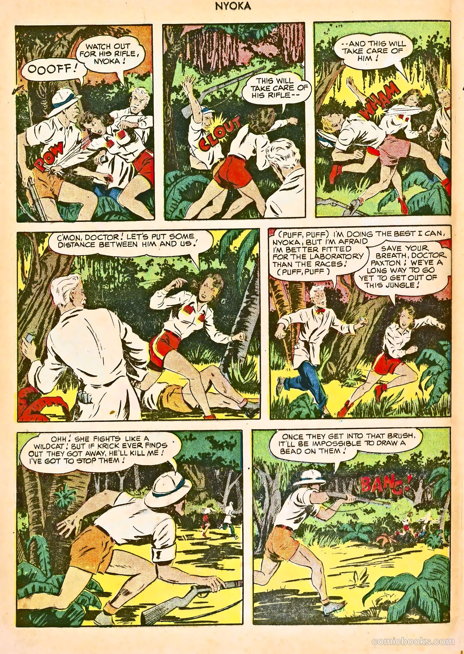Nyoka the Jungle Girl #43 — page 12 of 52