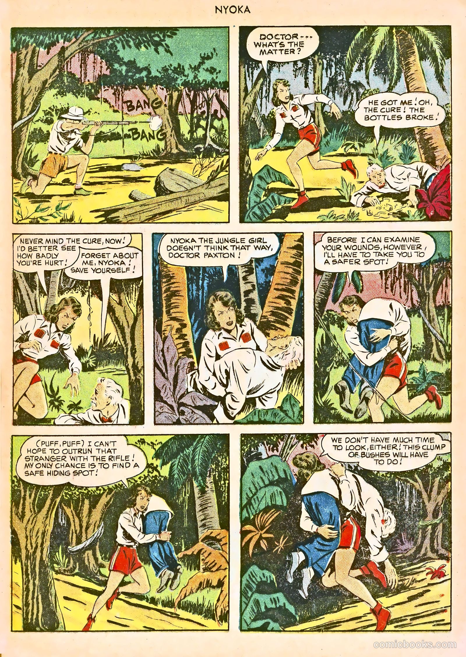 Nyoka the Jungle Girl #43 — page 13 of 52