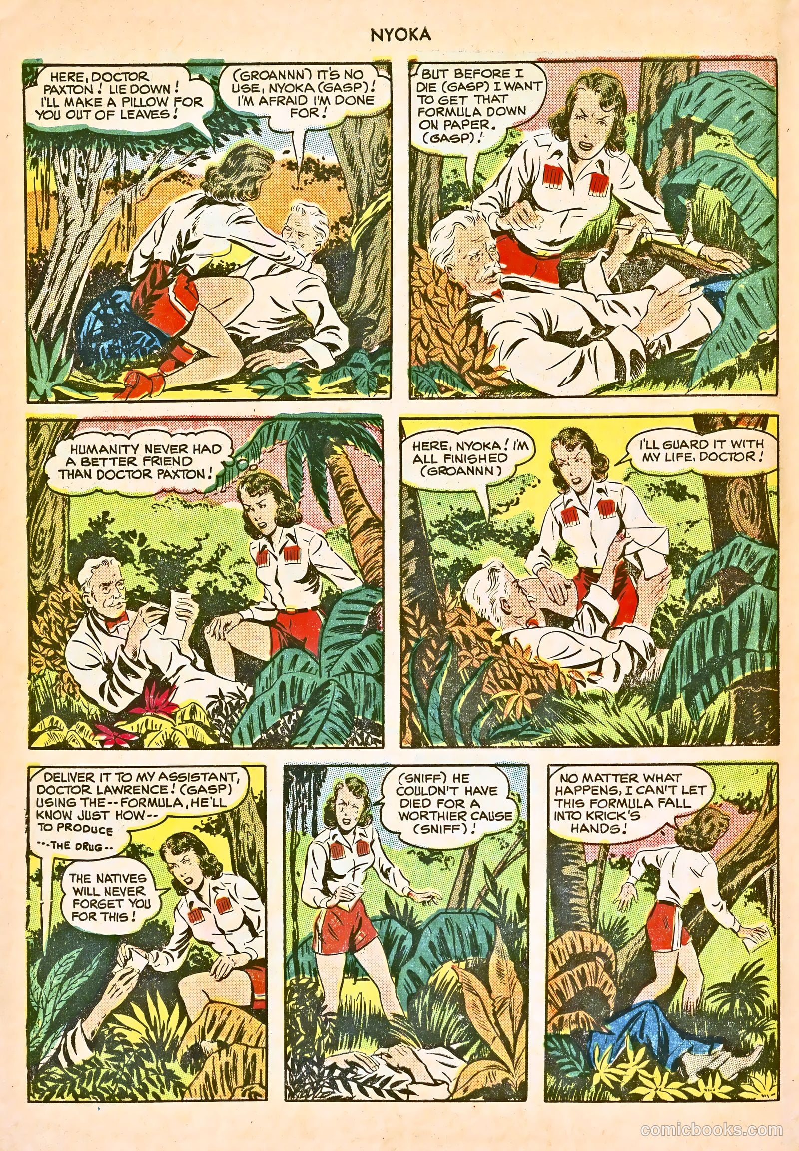 Nyoka the Jungle Girl #43 — page 14 of 52