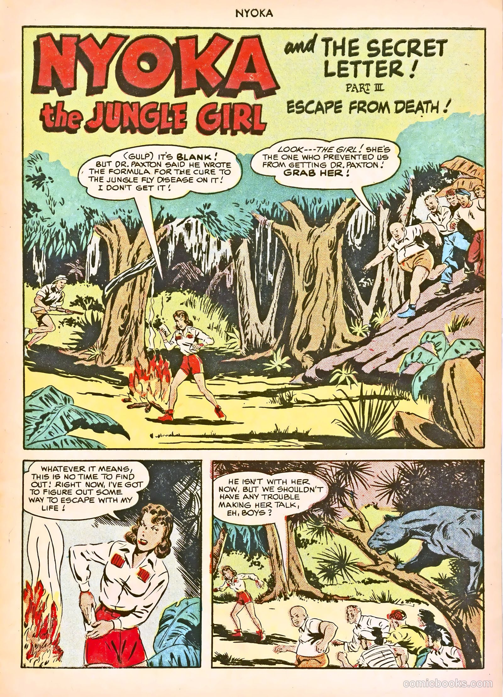 Nyoka the Jungle Girl #43 — page 19 of 52
