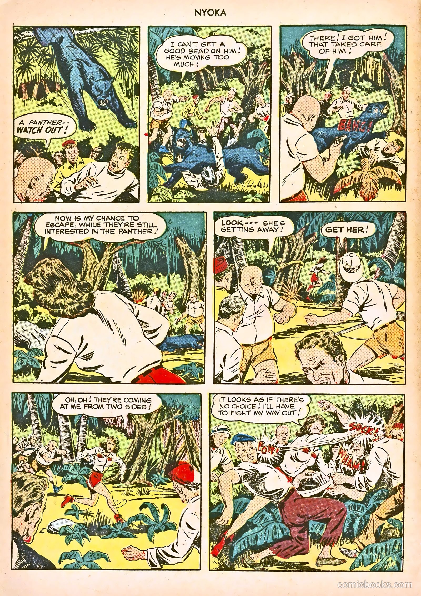 Nyoka the Jungle Girl #43 — page 20 of 52