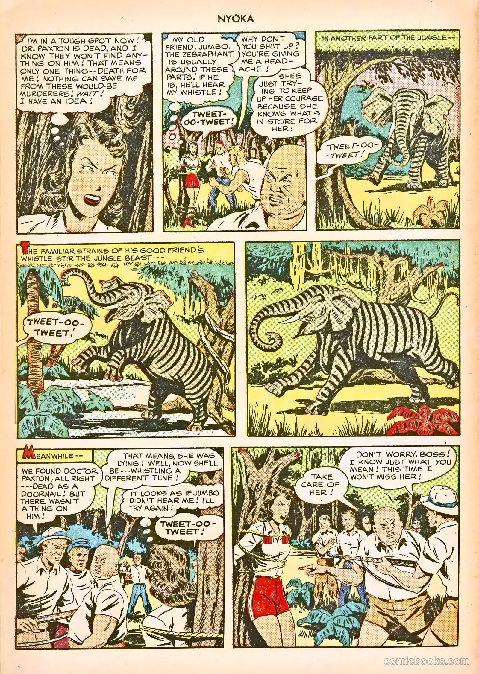 Nyoka the Jungle Girl #43 — page 22 of 52